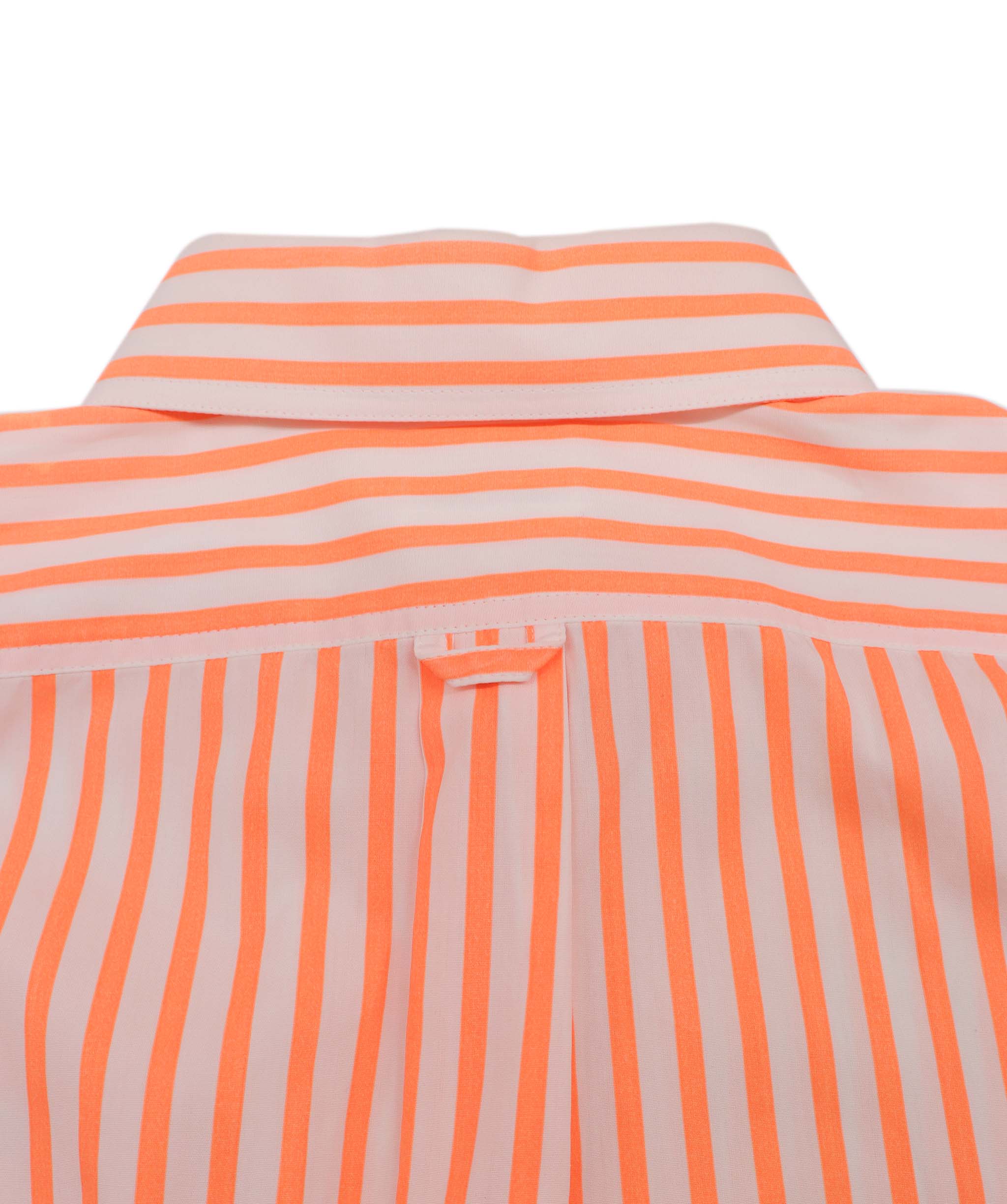 Chanel orange/ white pinstripe shirt - DXBV0868