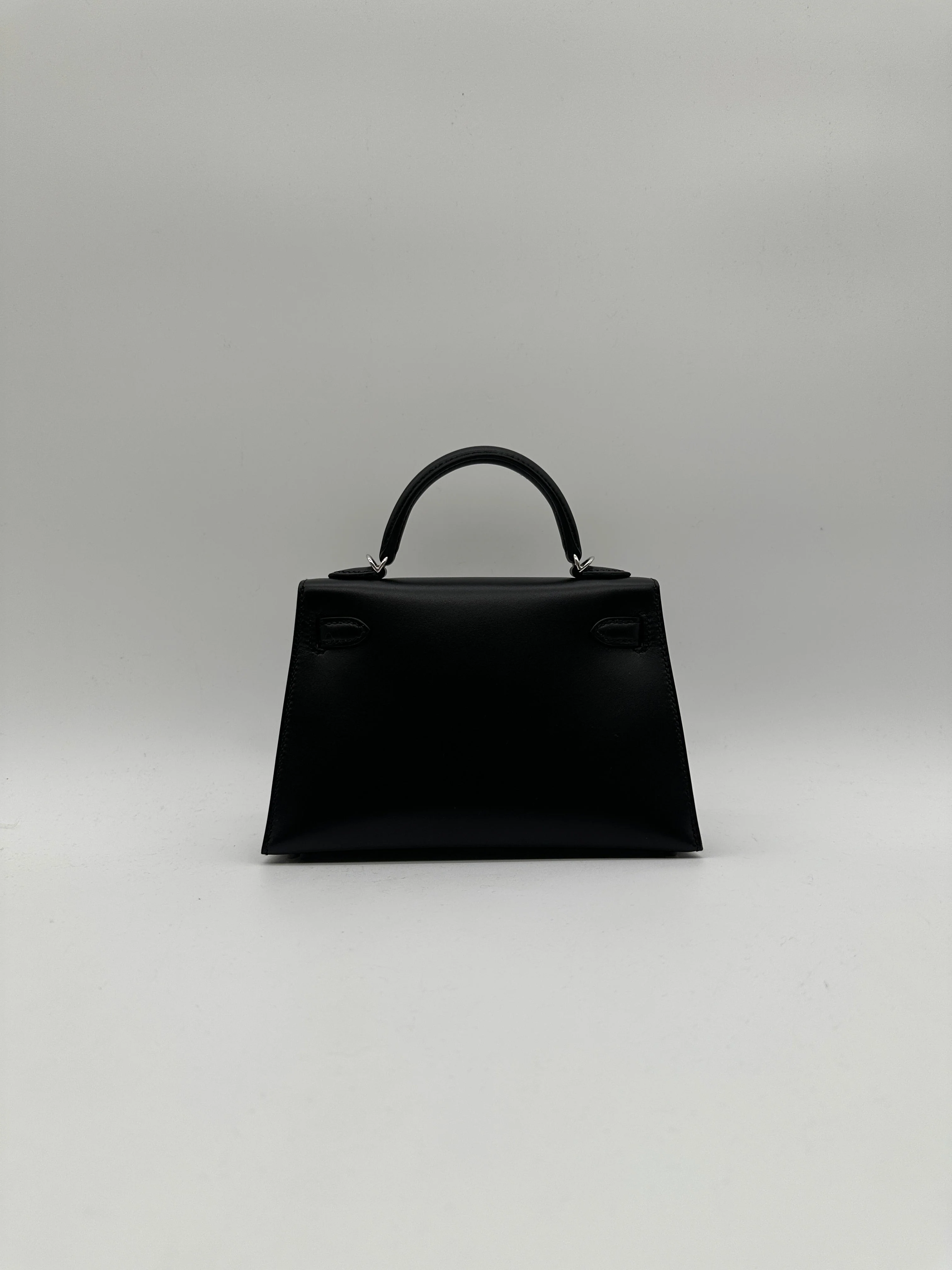 Hermès Mini Kelly Pampille Black Palladium Hardware