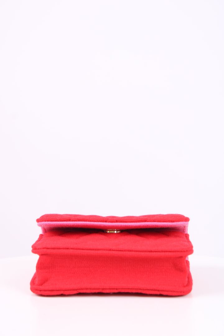 Chanel 2021 Micro Jersey Red/ Pink