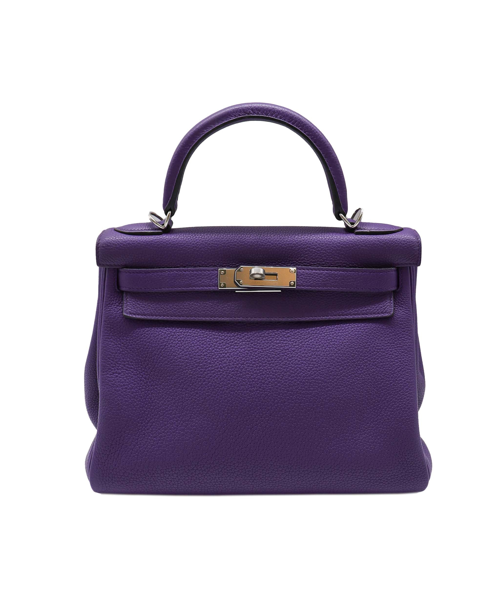 Hermes kelly 28 ultraviolet PHW