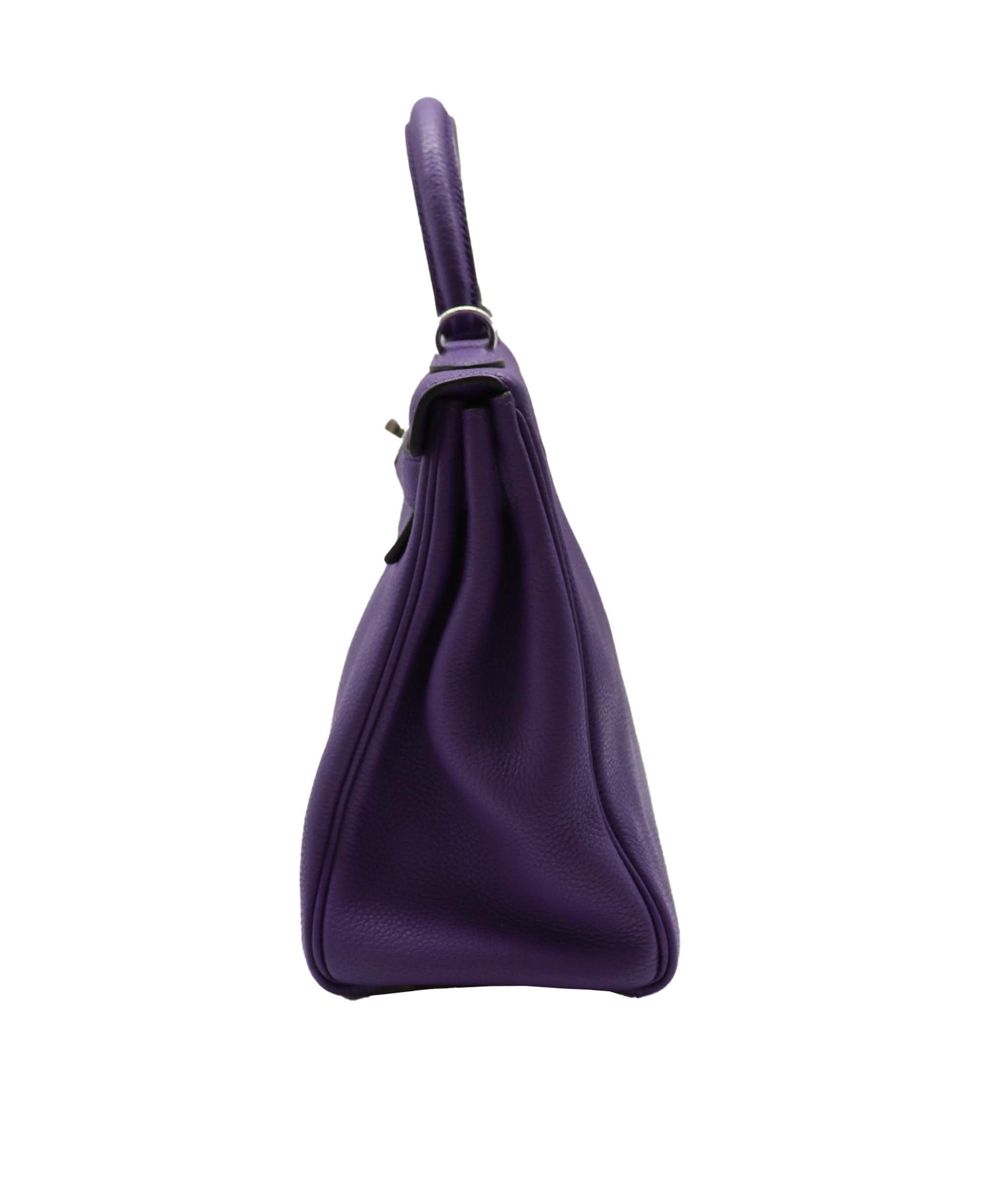 Hermes kelly 28 ultraviolet PHW