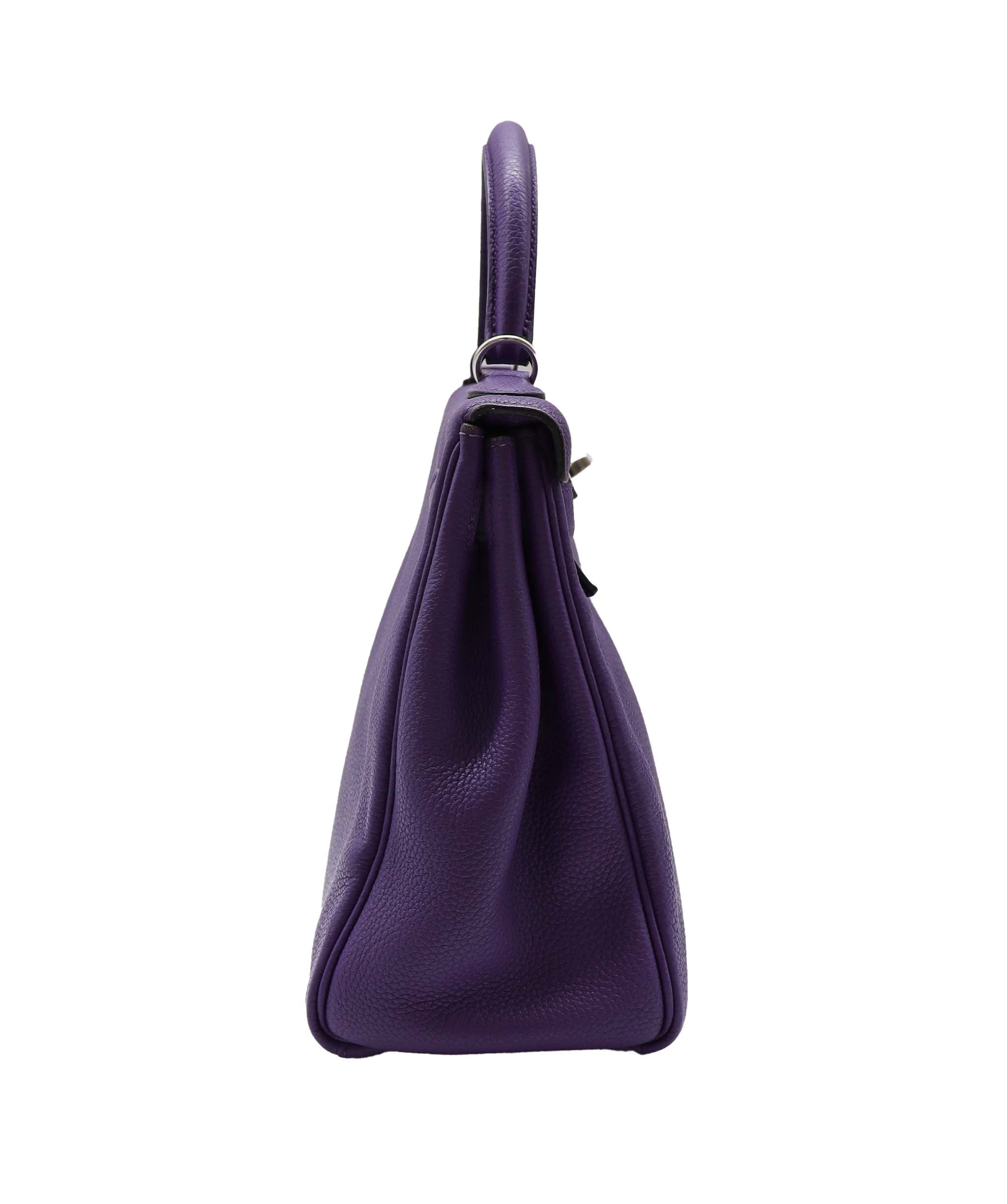 Hermes kelly 28 ultraviolet PHW