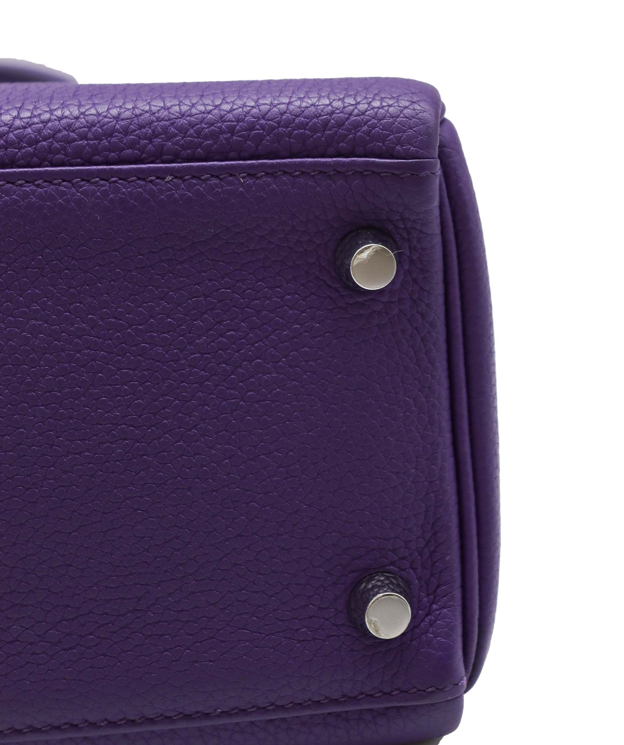 Hermes kelly 28 ultraviolet PHW