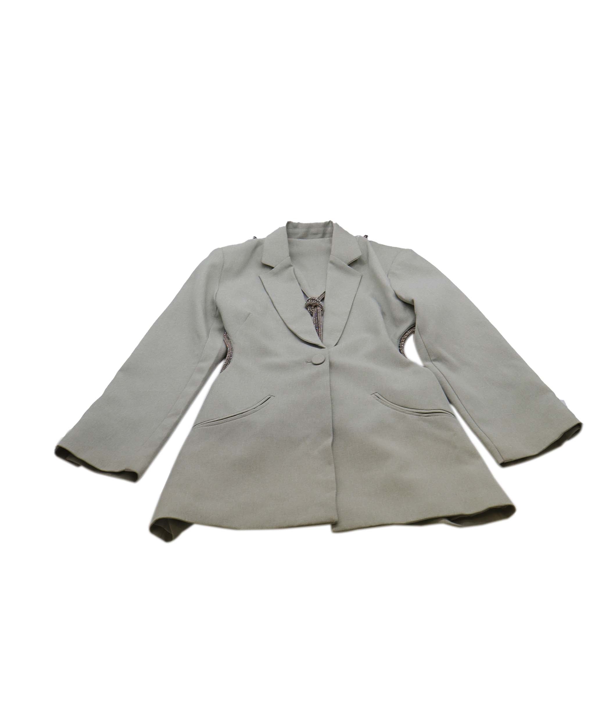 Grey Back Blazer Medium RJC4399