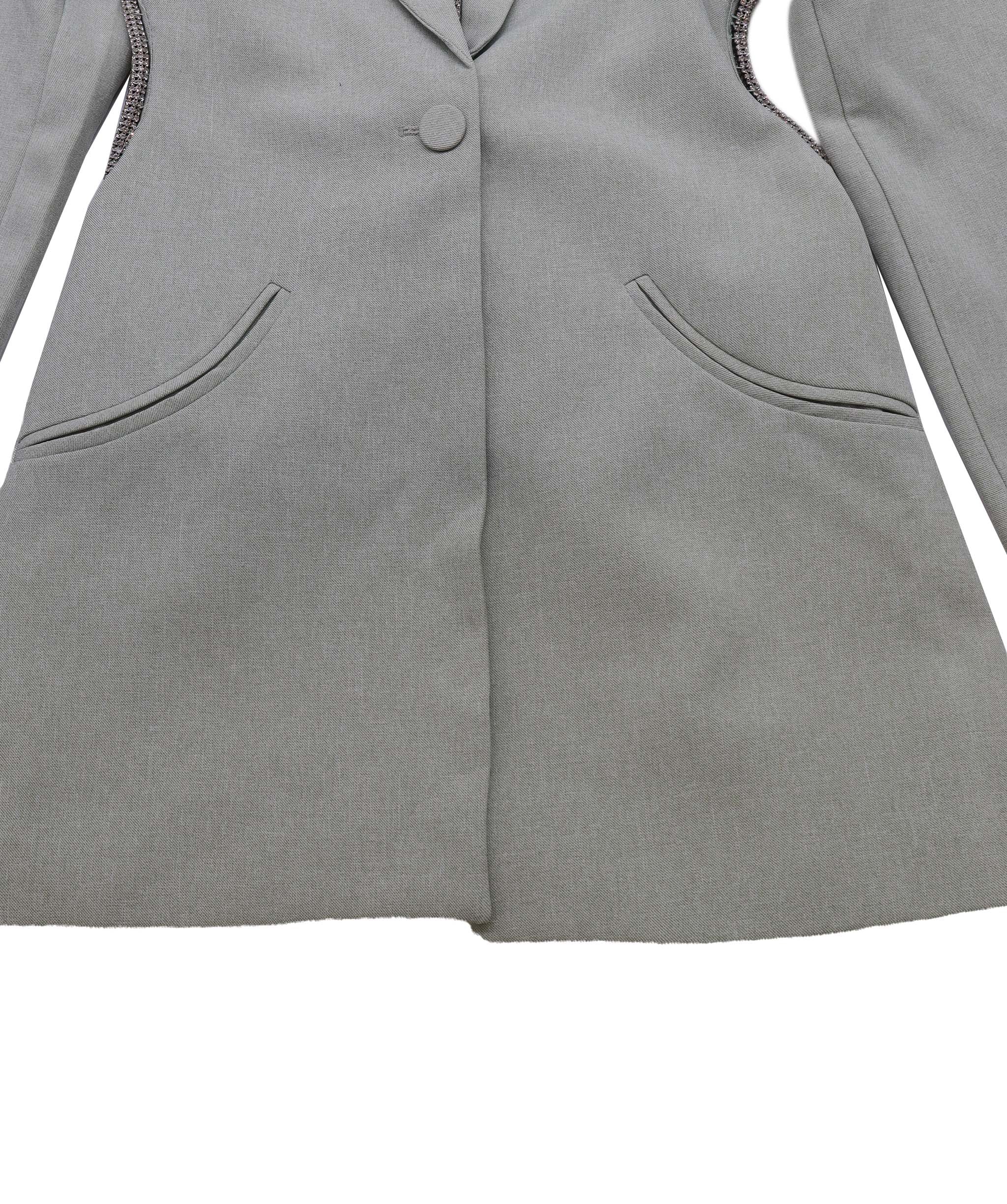 Grey Back Blazer Medium RJC4399