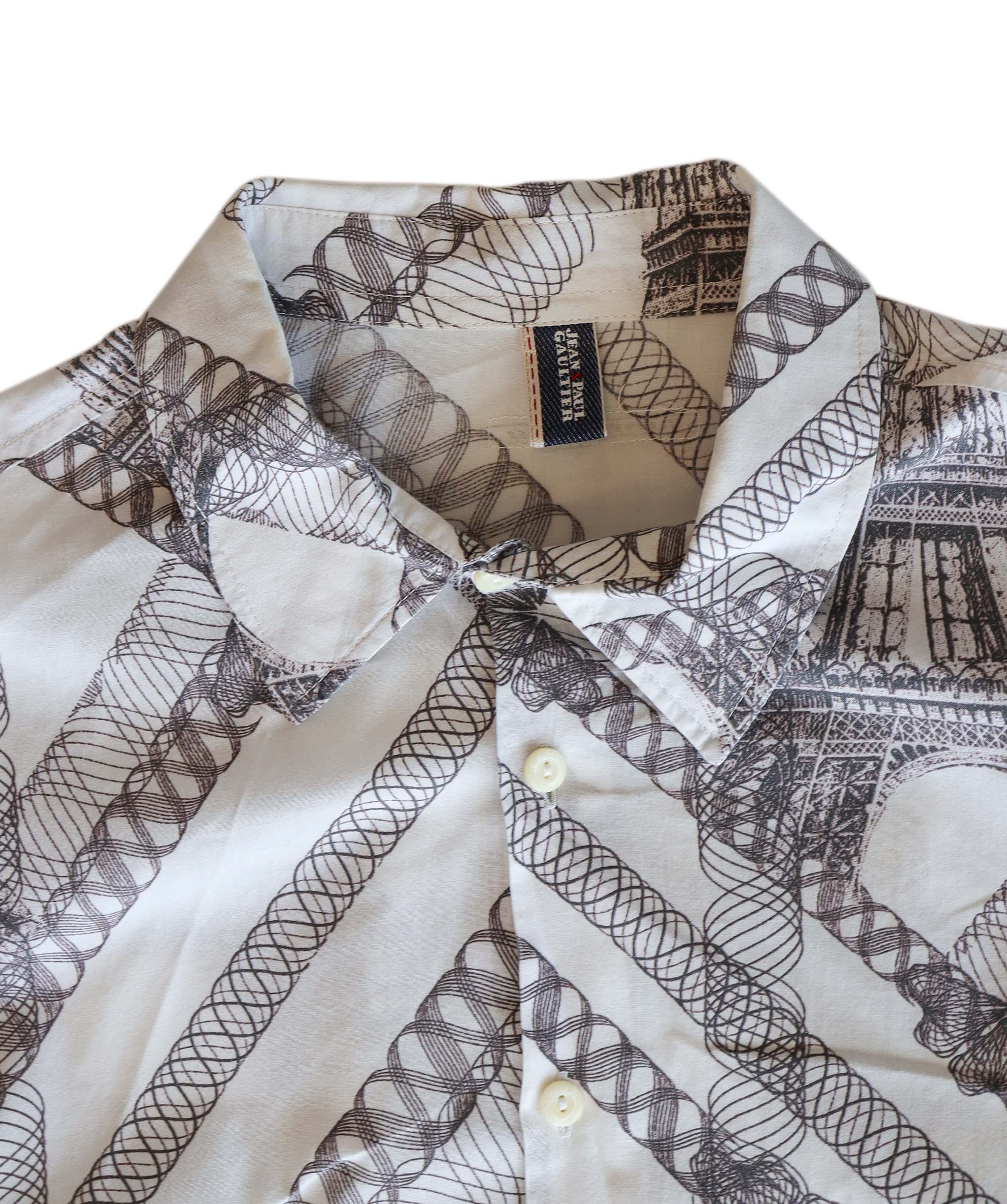 Jean Paul Gaultier Eiffel Tower Cotton Shirt - AGC1874