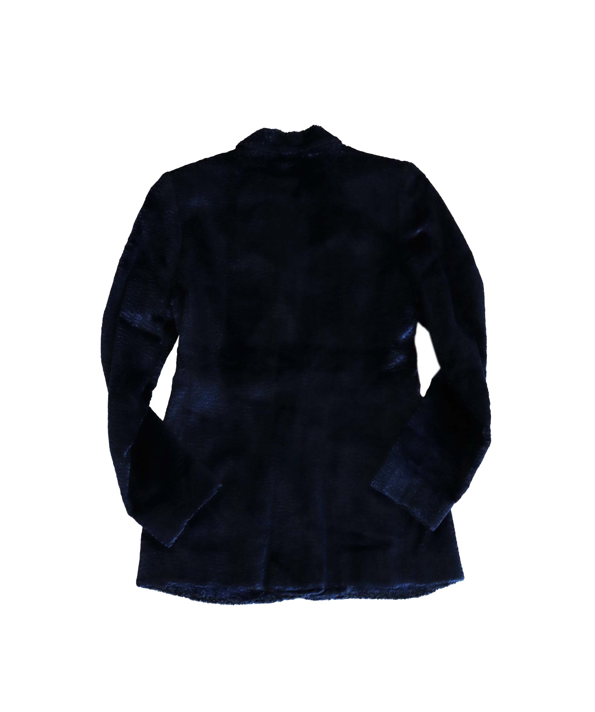 Yves Saint Laurent Blue Velvet Jacket - AGC1852