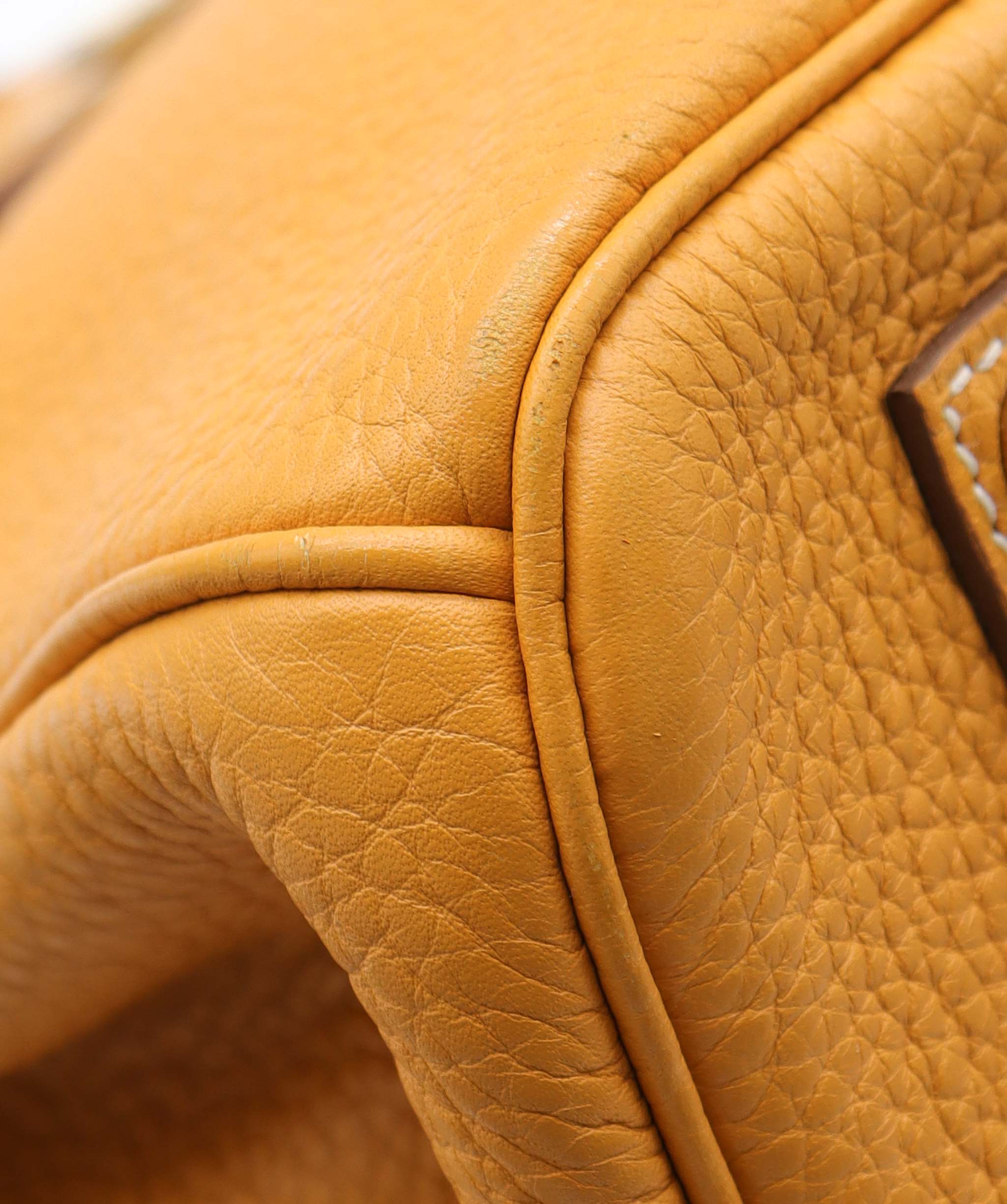 Hermes Birkin 35 Yellow Clemence GHW ALC1976