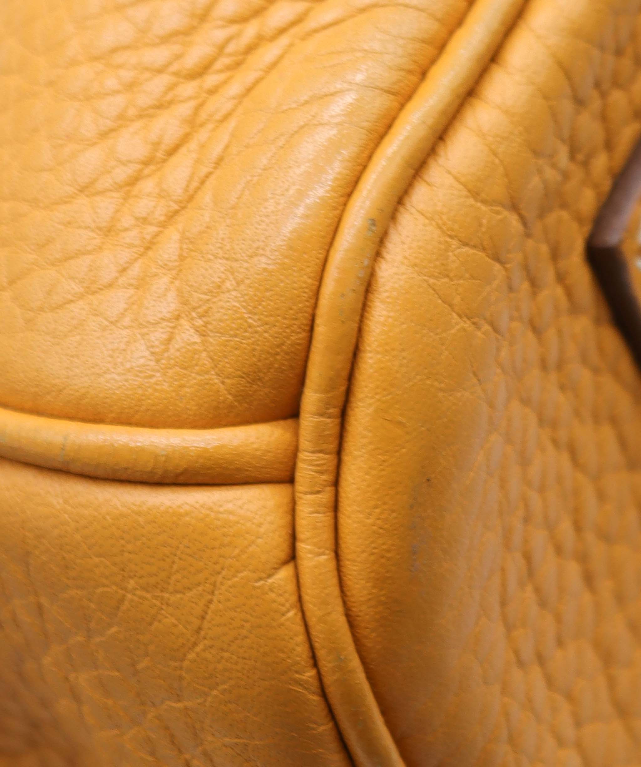 Hermes Birkin 35 Yellow Clemence GHW ALC1976