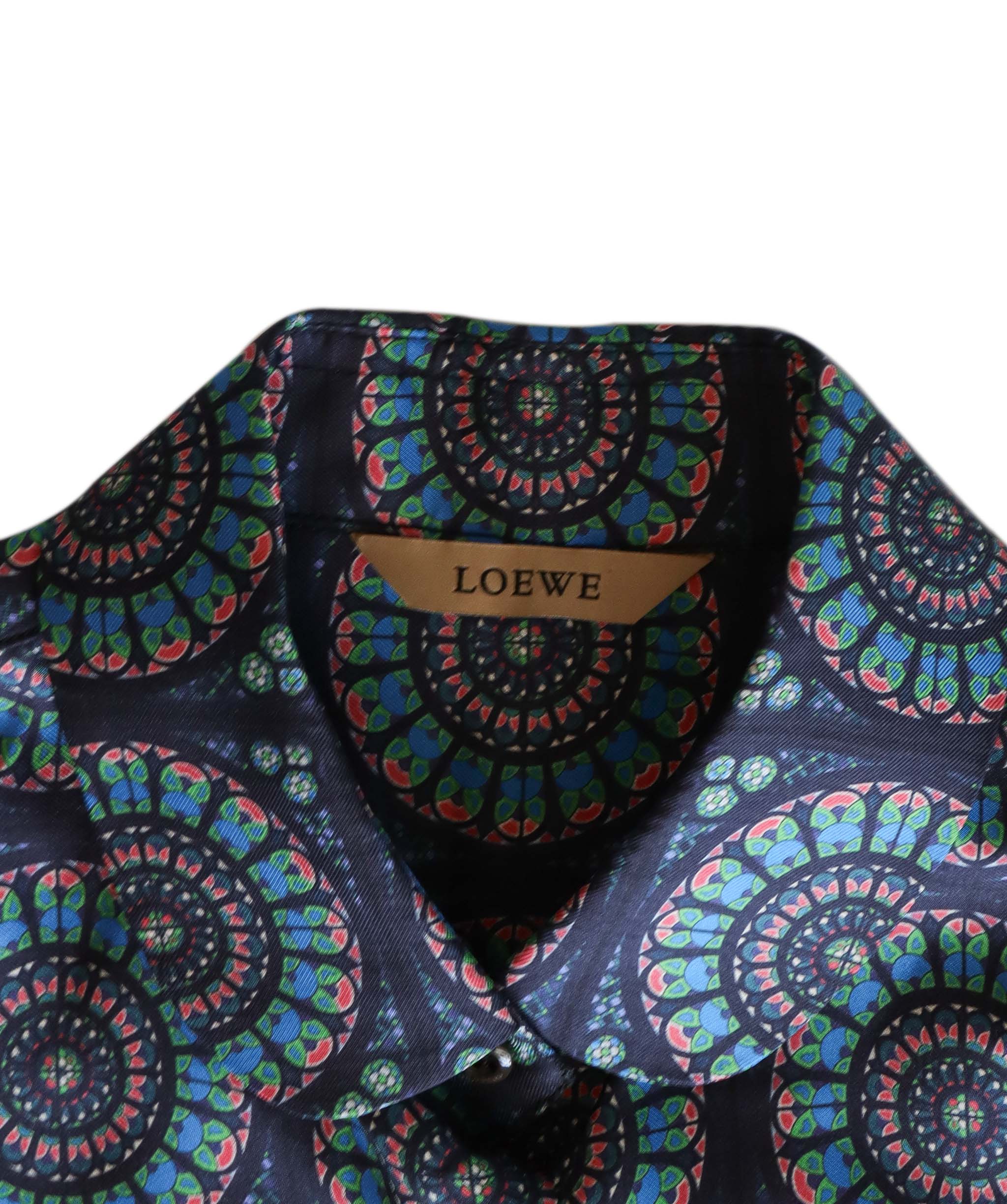 Loewe silk printed shirt AGC1879