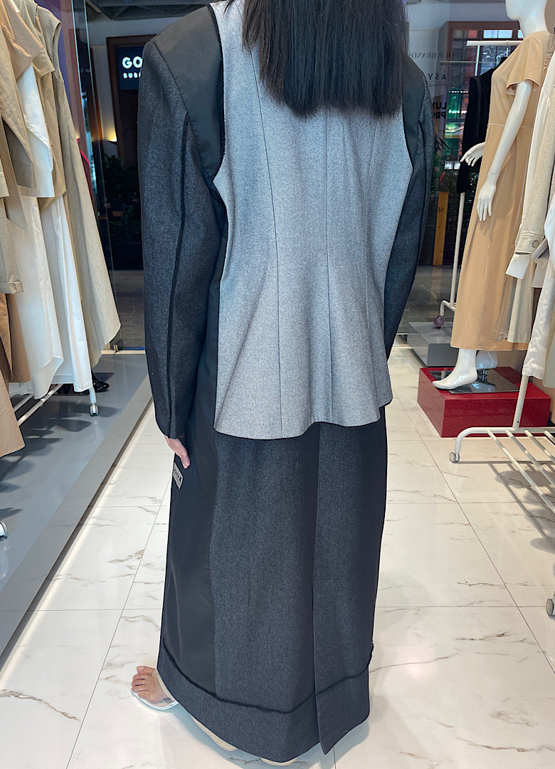 DOUBLE LAYERED BLAZER COAT (عباية) “MASHA”