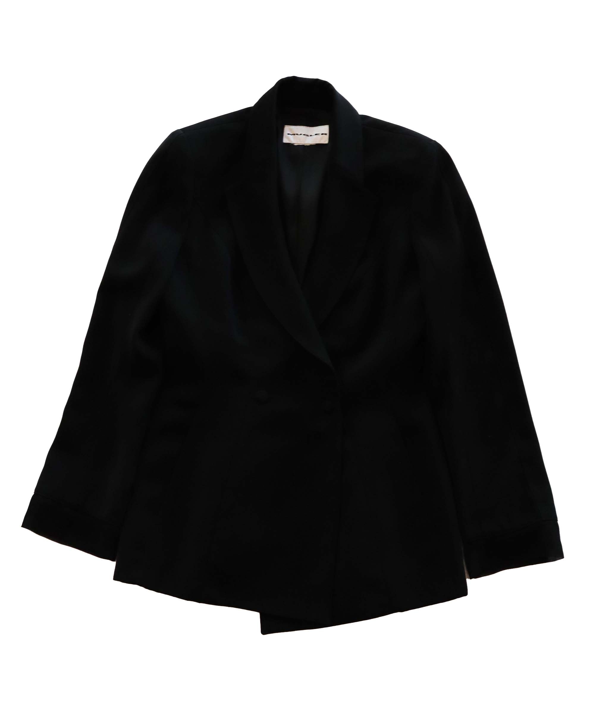 Thierry Mugler black Double Breasted Jacket - AGC1791