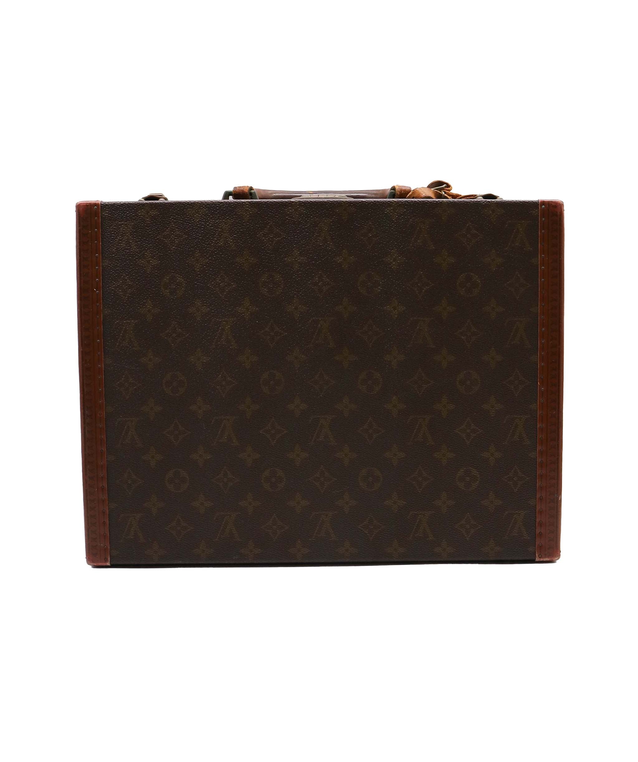 LOUIS VUITTON Monogram President Attache Case Vintage LV Auth 22458A DXBV0054