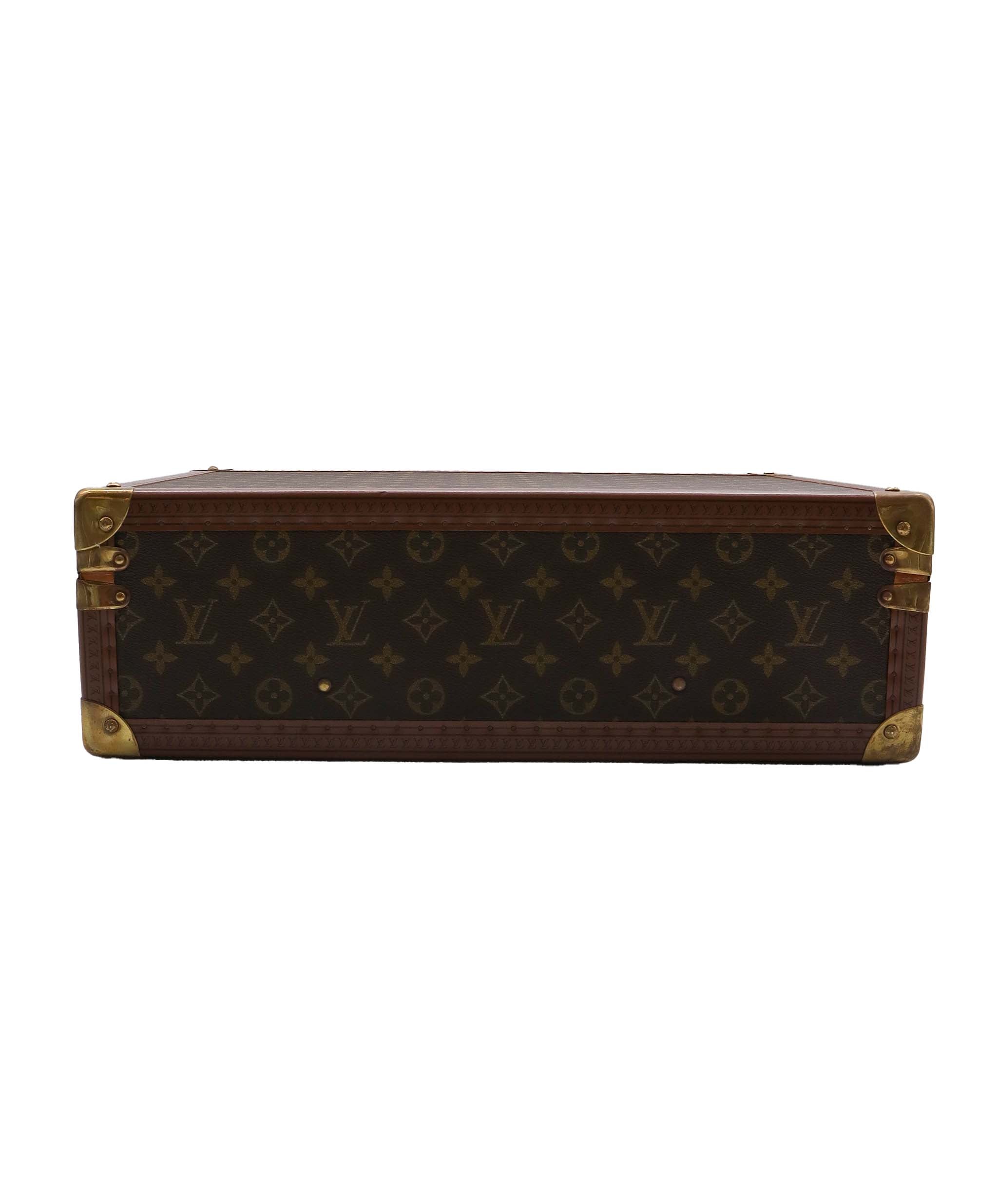 LOUIS VUITTON Monogram Cotteville 45 Trunk Vintage M21422 LV Auth 27655A DXBV0058