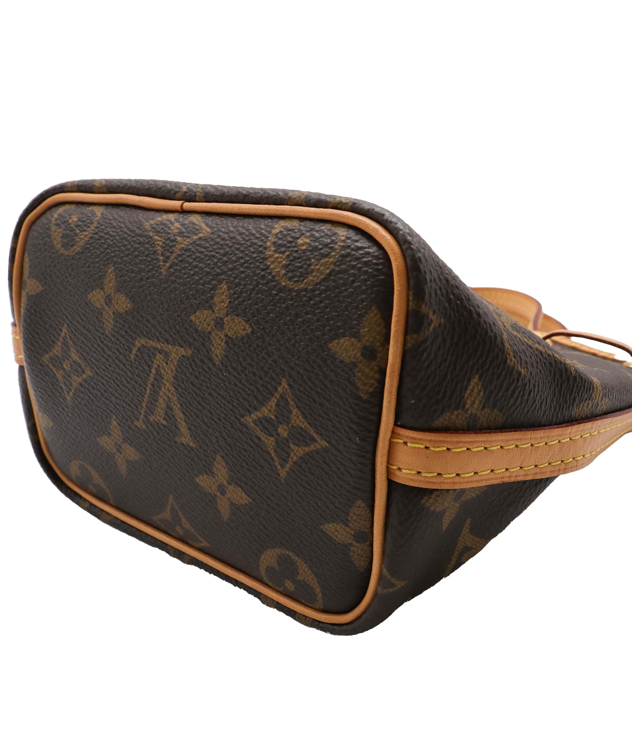 LOUIS VUITTON Monogram Nano Noe  M41346 LV Auth 29563A DXBV0057