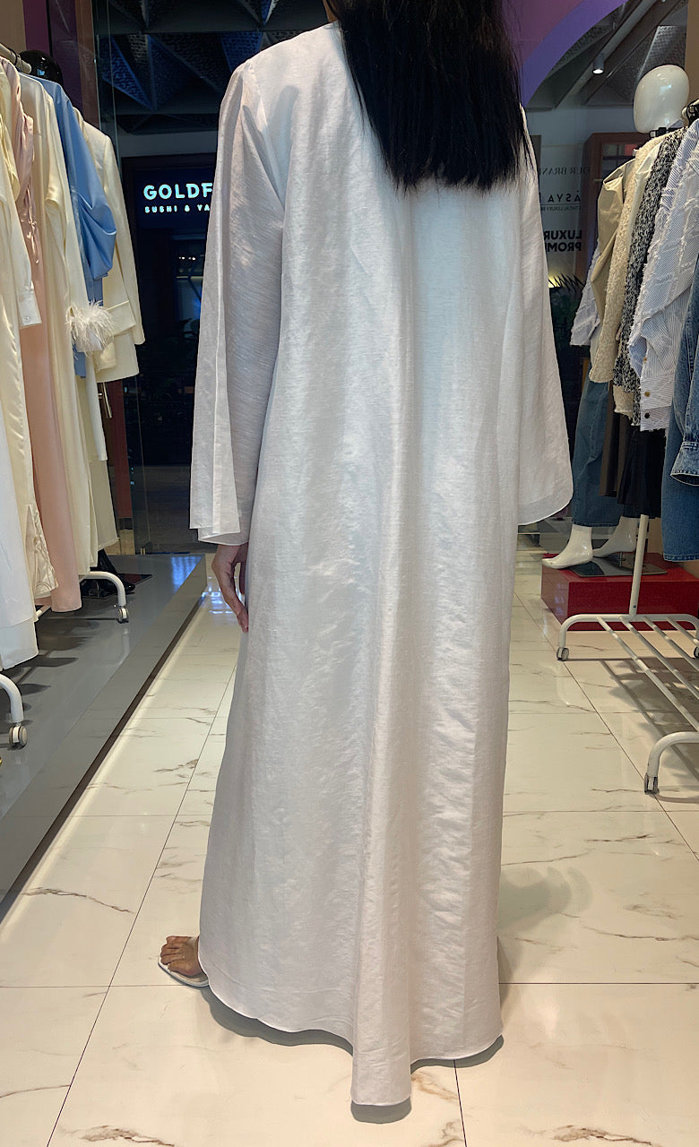 OPEN FRONT EVENING ABAYA (عباية) “VEGA”