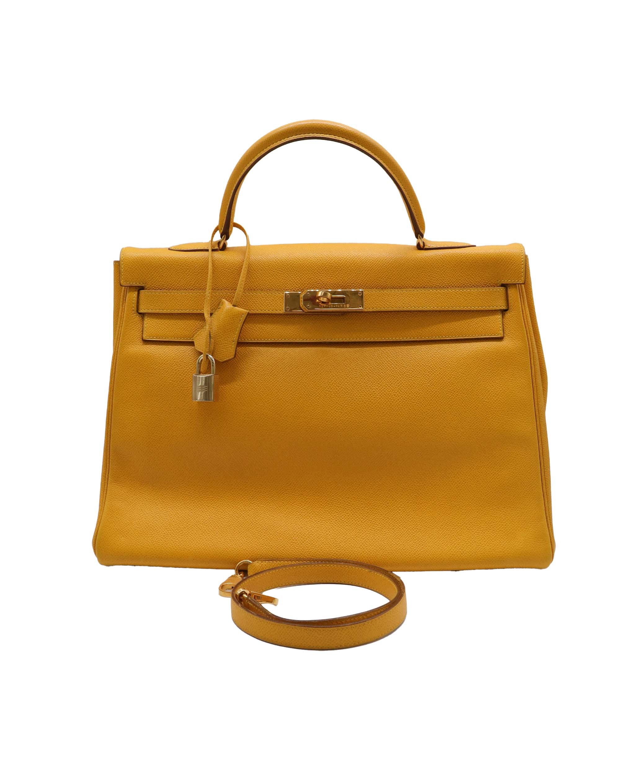 HERMES KELLY 35 HAND SHOULDER BAG 〇W - DXBS1395