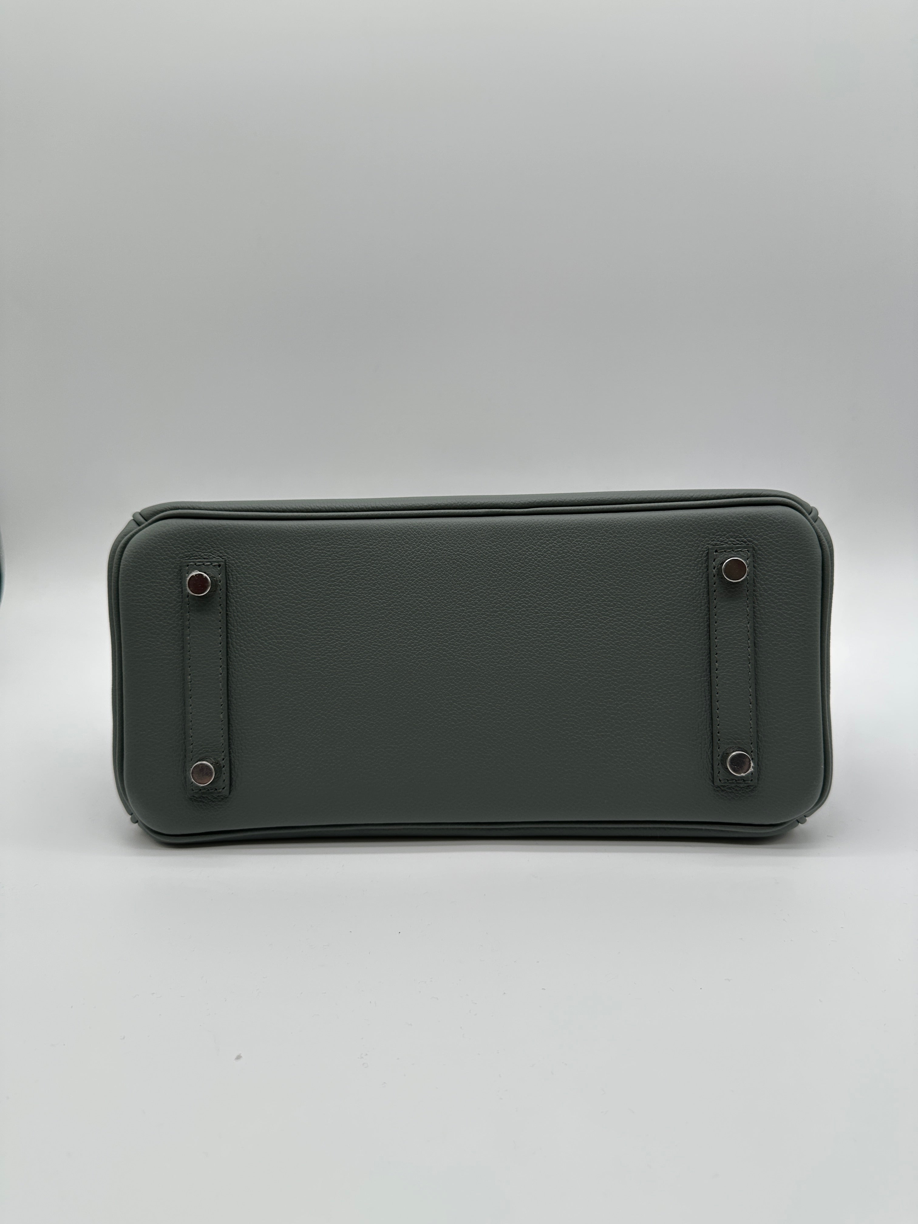 Hermès Birkin Shoulder Vert Amande Evercolor 29 Palladium Hardware