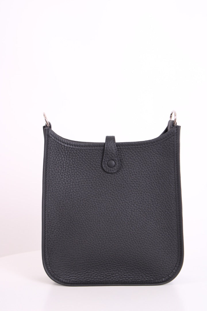 Hermes Mini Evelyne Clemence Black