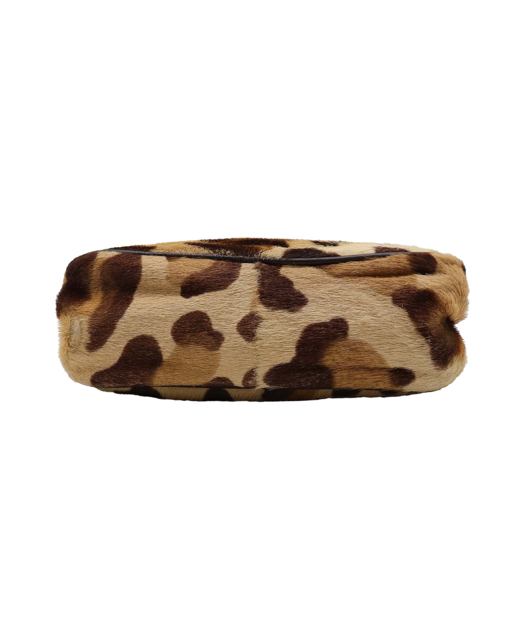 Prada Leopard Calf Hair Coin Purse  DXBS1273