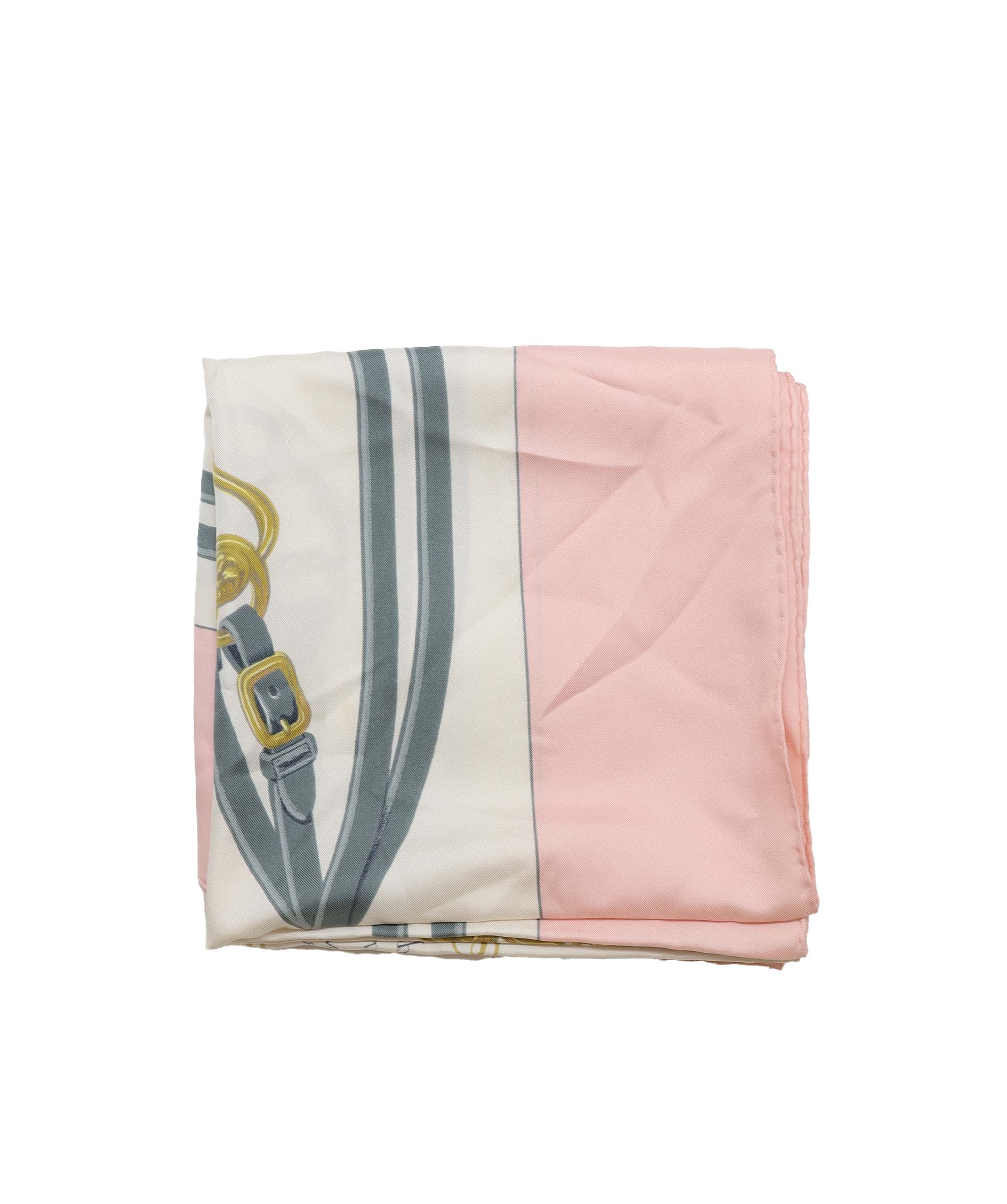 Hermes Silk Scarf Pink AGC2027