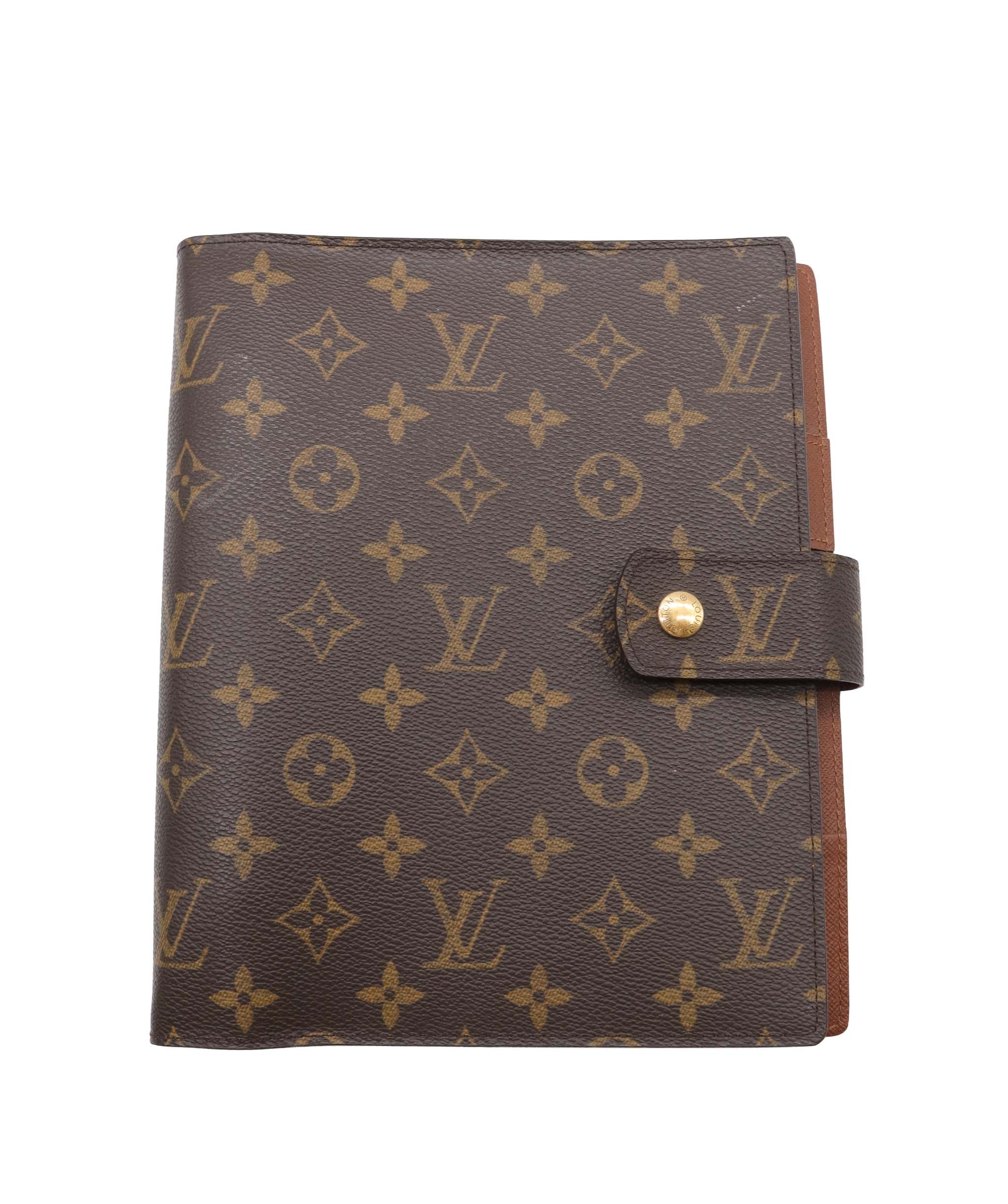 Louis Vuitton Monogram Agenda GM Day Planner Cover DXBV0080