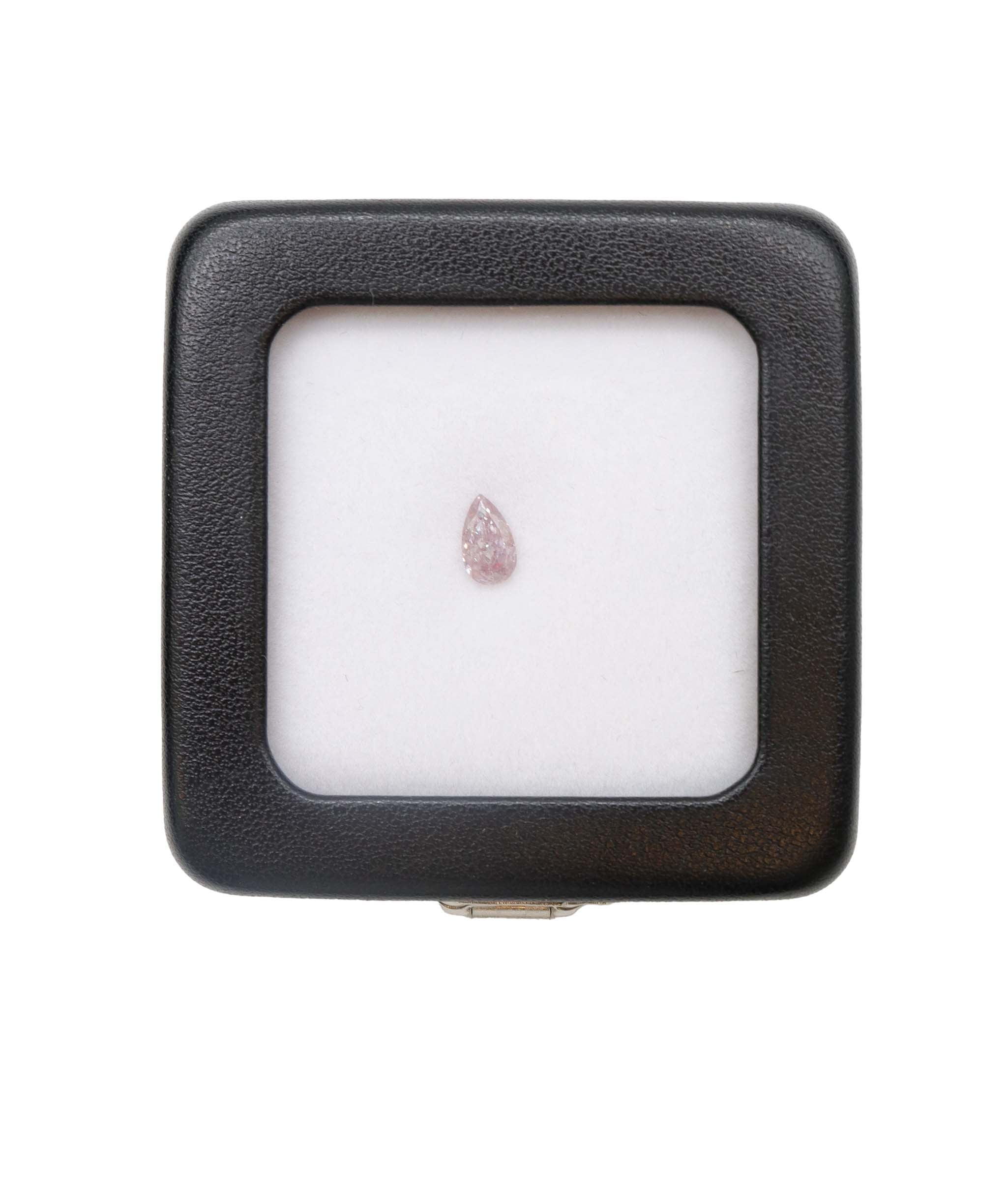 0.69ct PINK PEAR ENHANCED DXBS1238