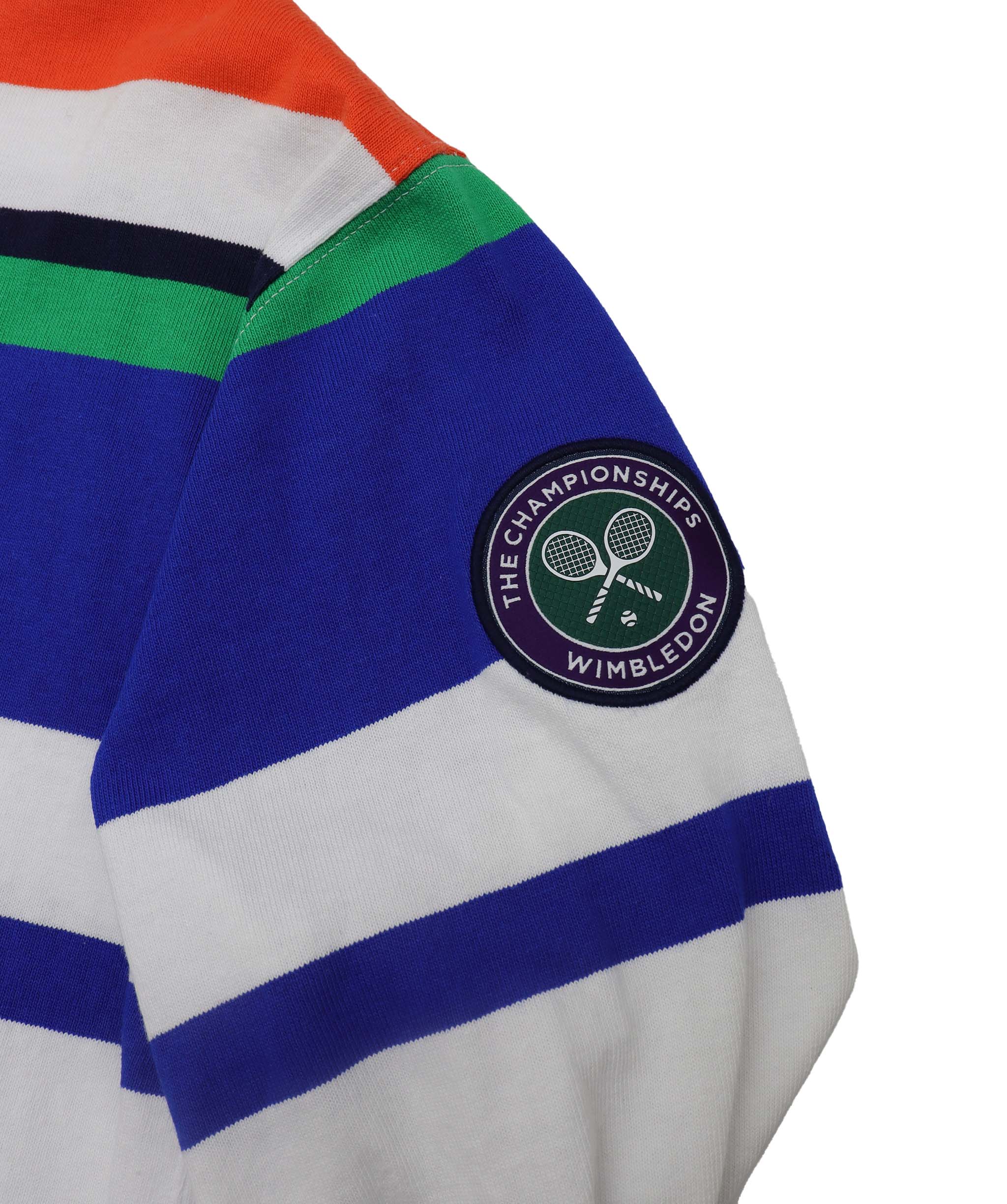 Polo Ralph Lauren Stripe Collar Sweatshirt Size Small AGC1997