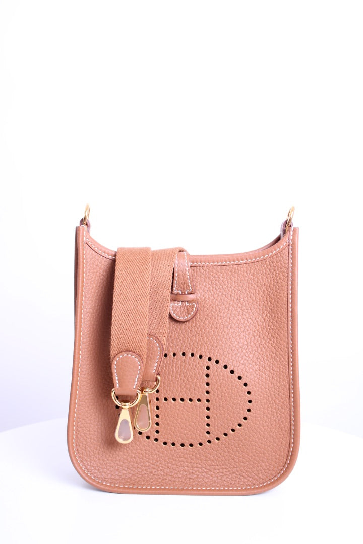 Hermes Mini Evelyn 16 Amazone bag Brown mini