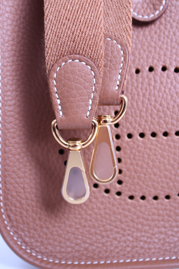 Hermes Mini Evelyn 16 Amazone bag Brown mini