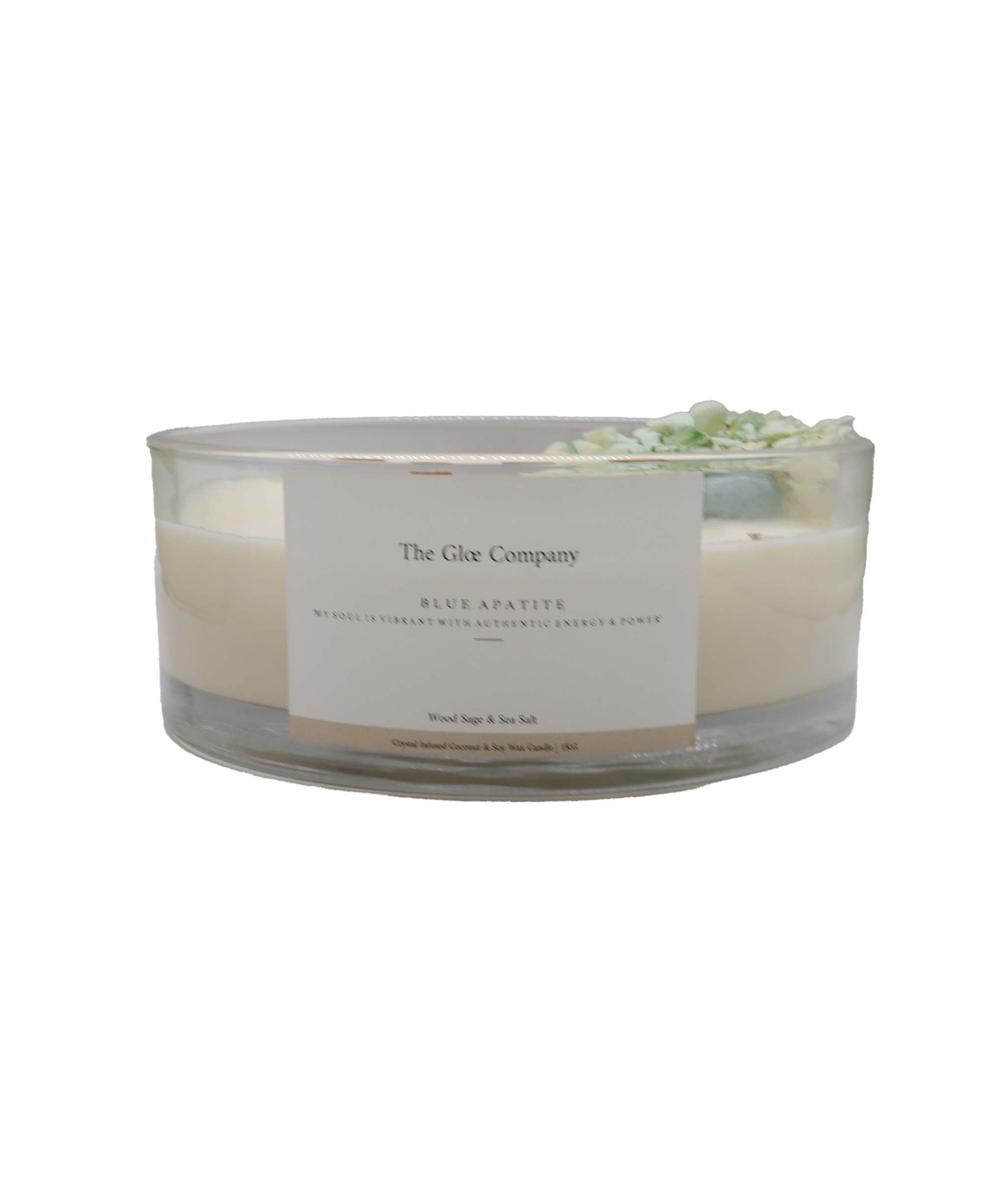 Wood Sage and Sea Salt 1kg candle ASC5488