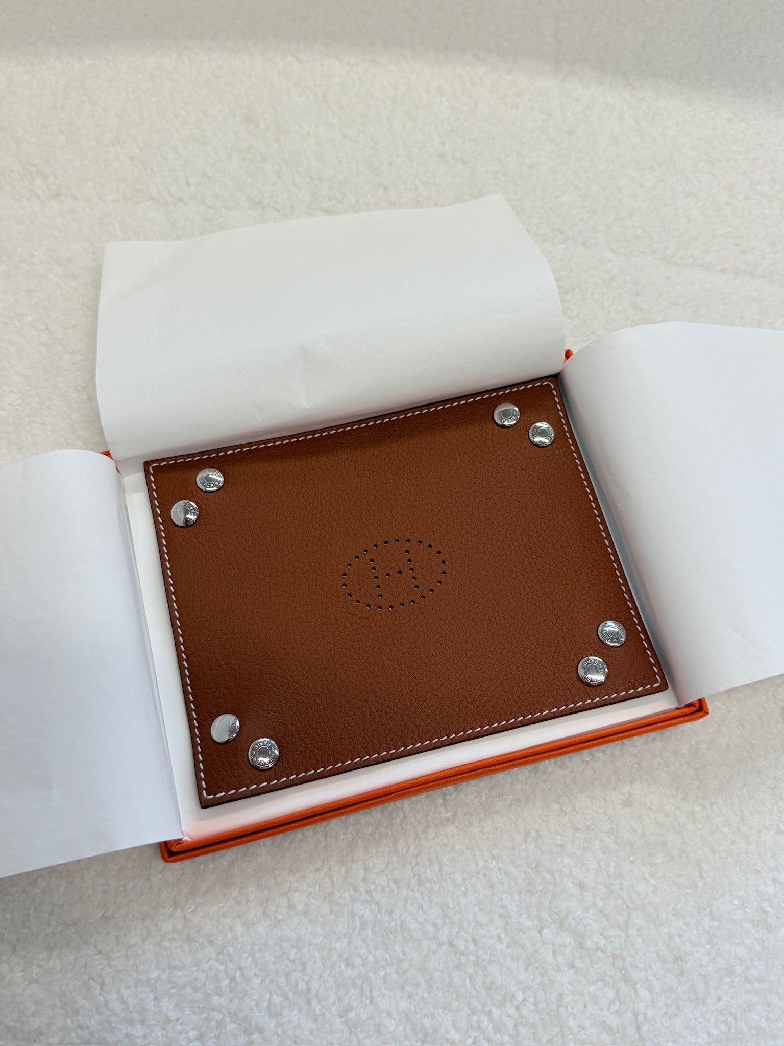 Hermes H double-side colour mini change tray new with box