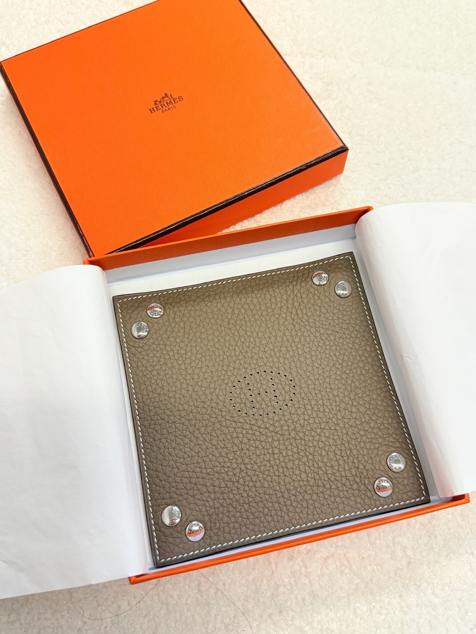 Hermes H mini change tray new with box