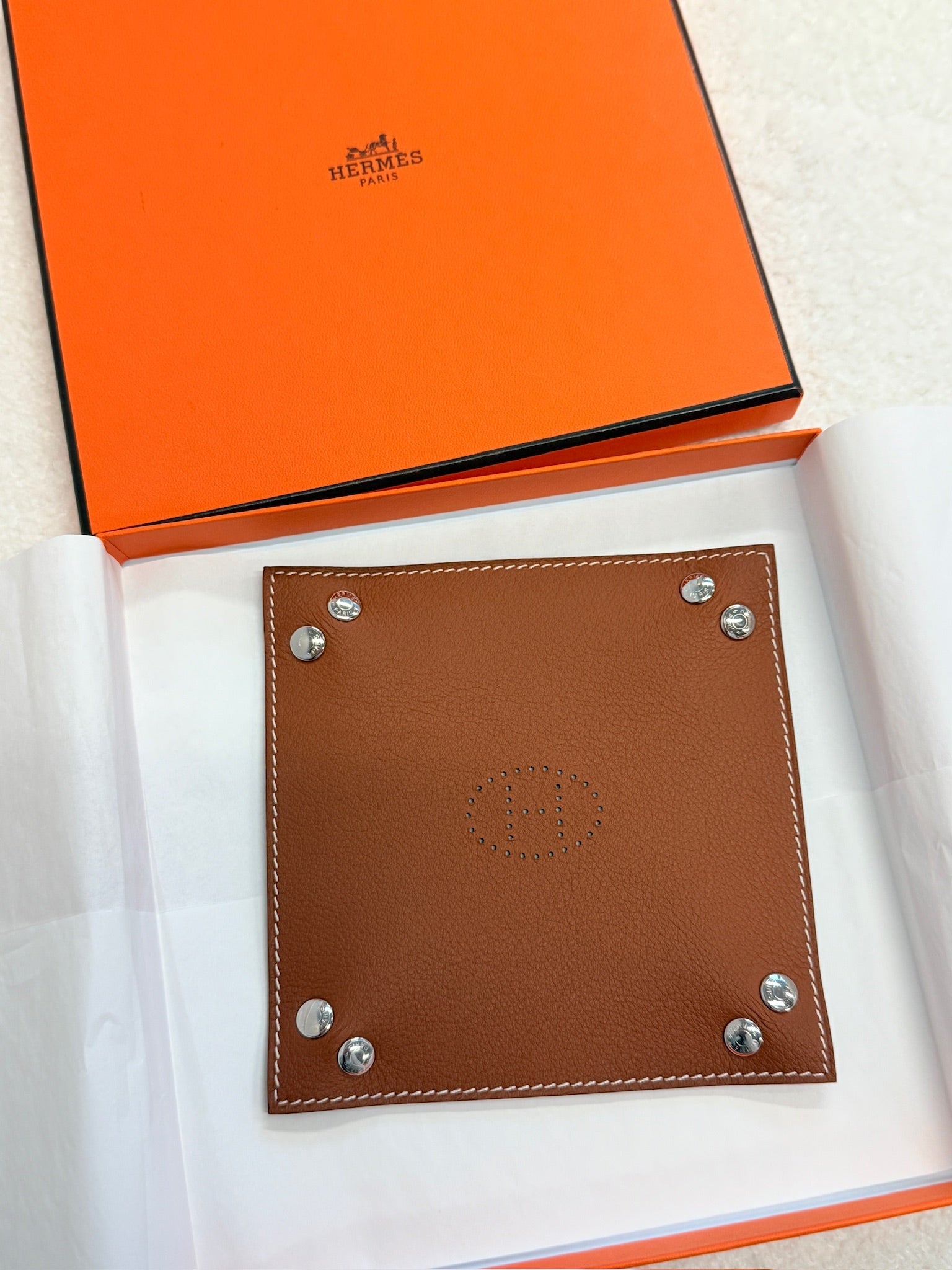 Hermes H double-side colour mini change tray new with box