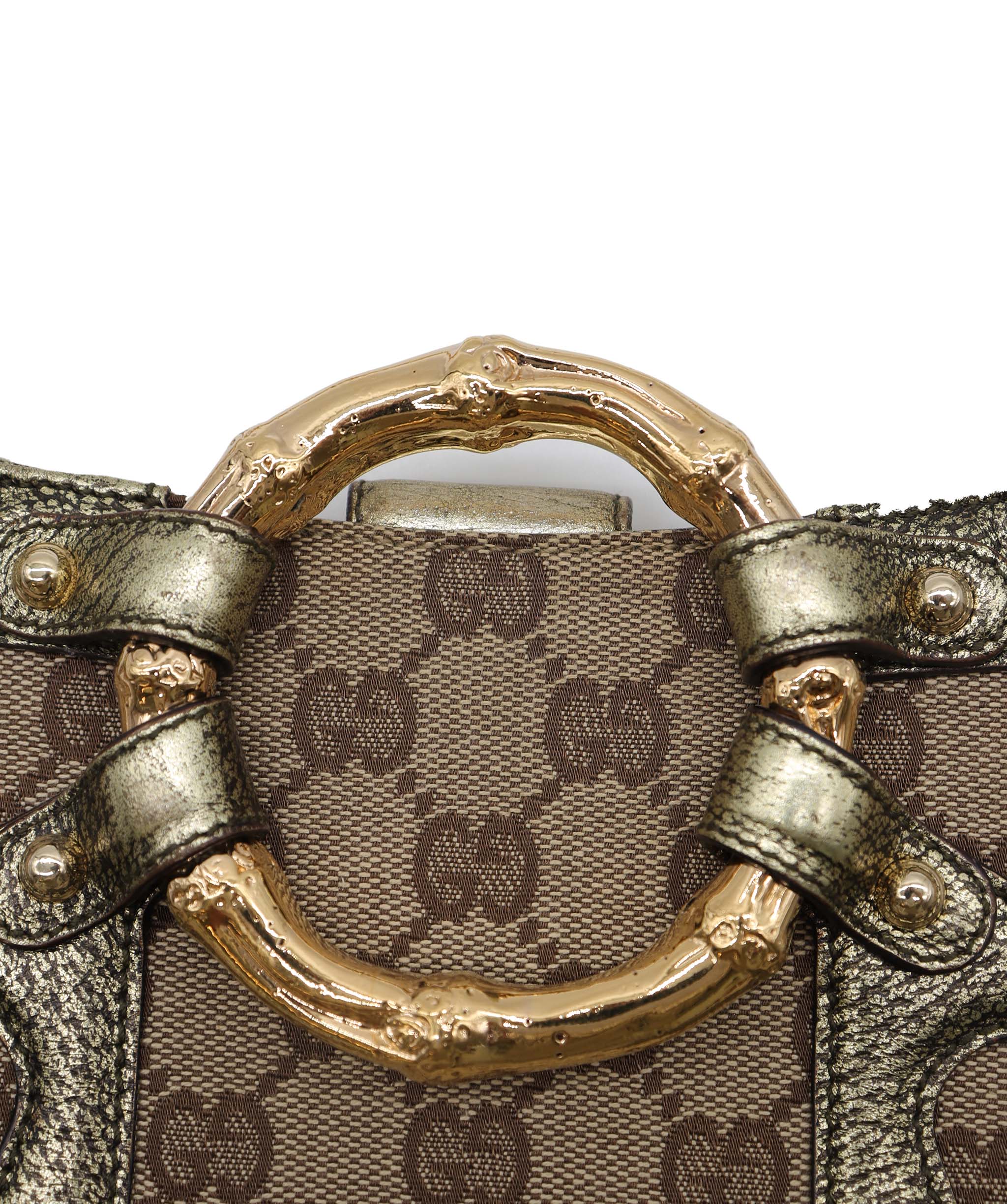 Gucci Bamboo Chain Ring Bag - DXBS1823