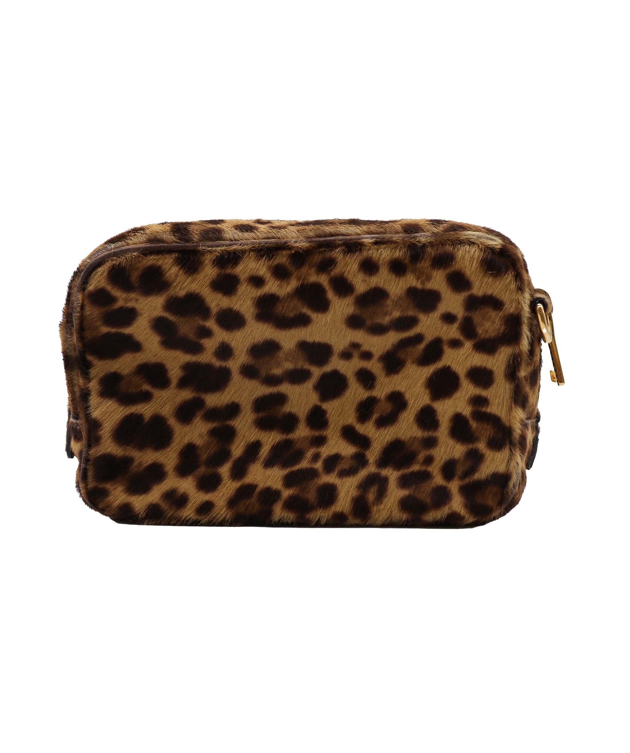 Prada Leopard Ponyhair Mini Crossbody Bag DXBS1846