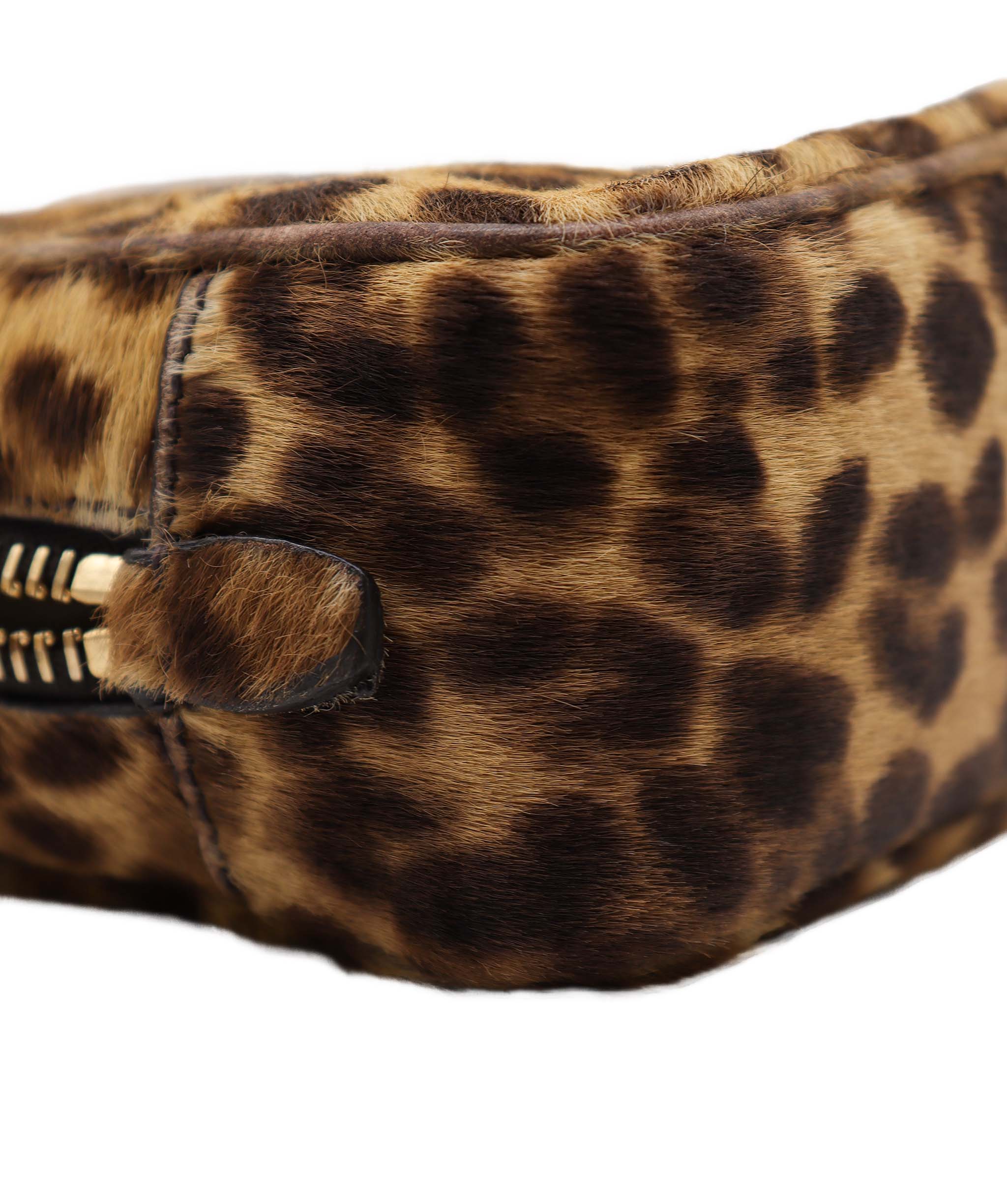 Prada Leopard Ponyhair Mini Crossbody Bag DXBS1846