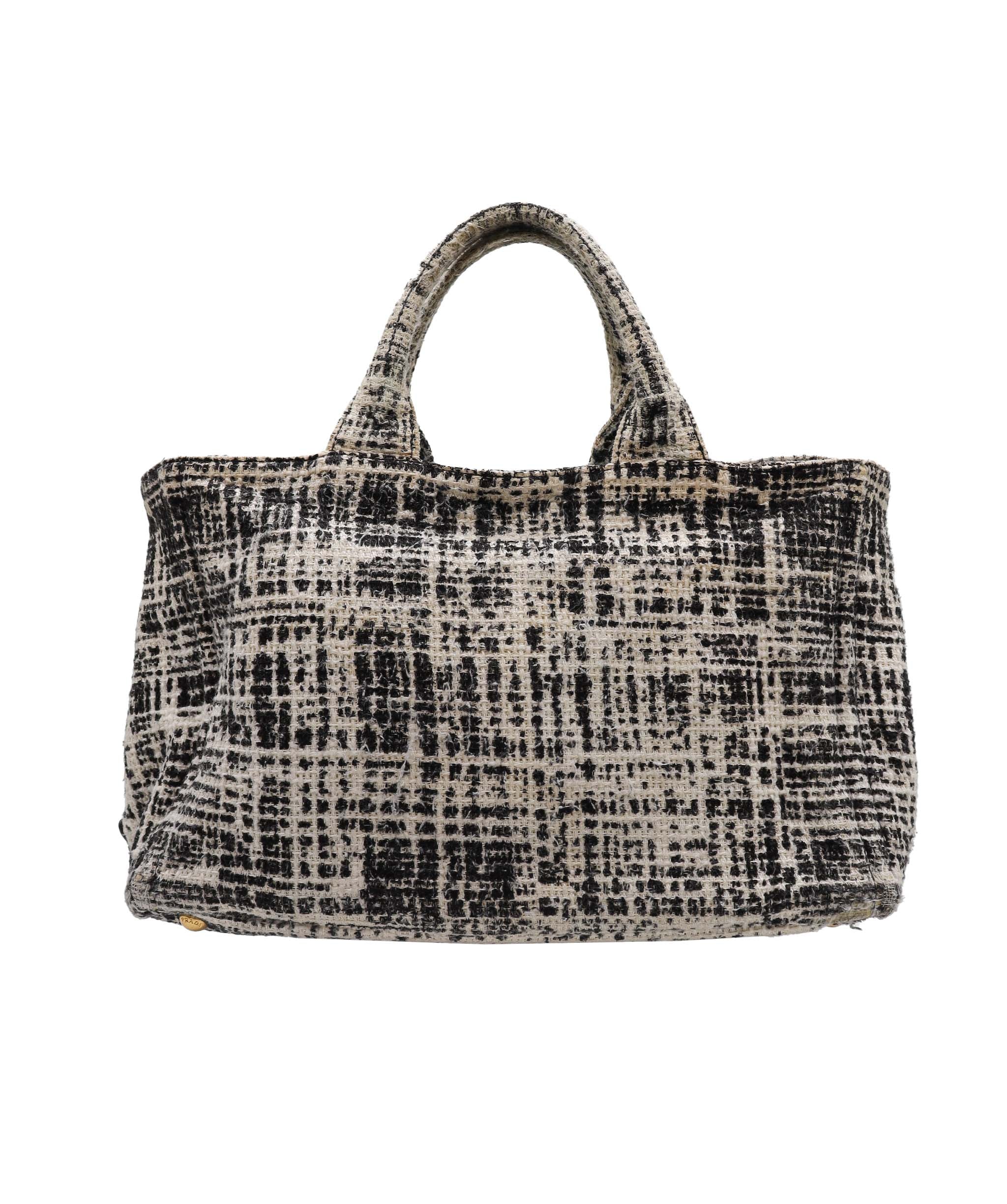 Prada Tweed Tote Bag - DXBS1965