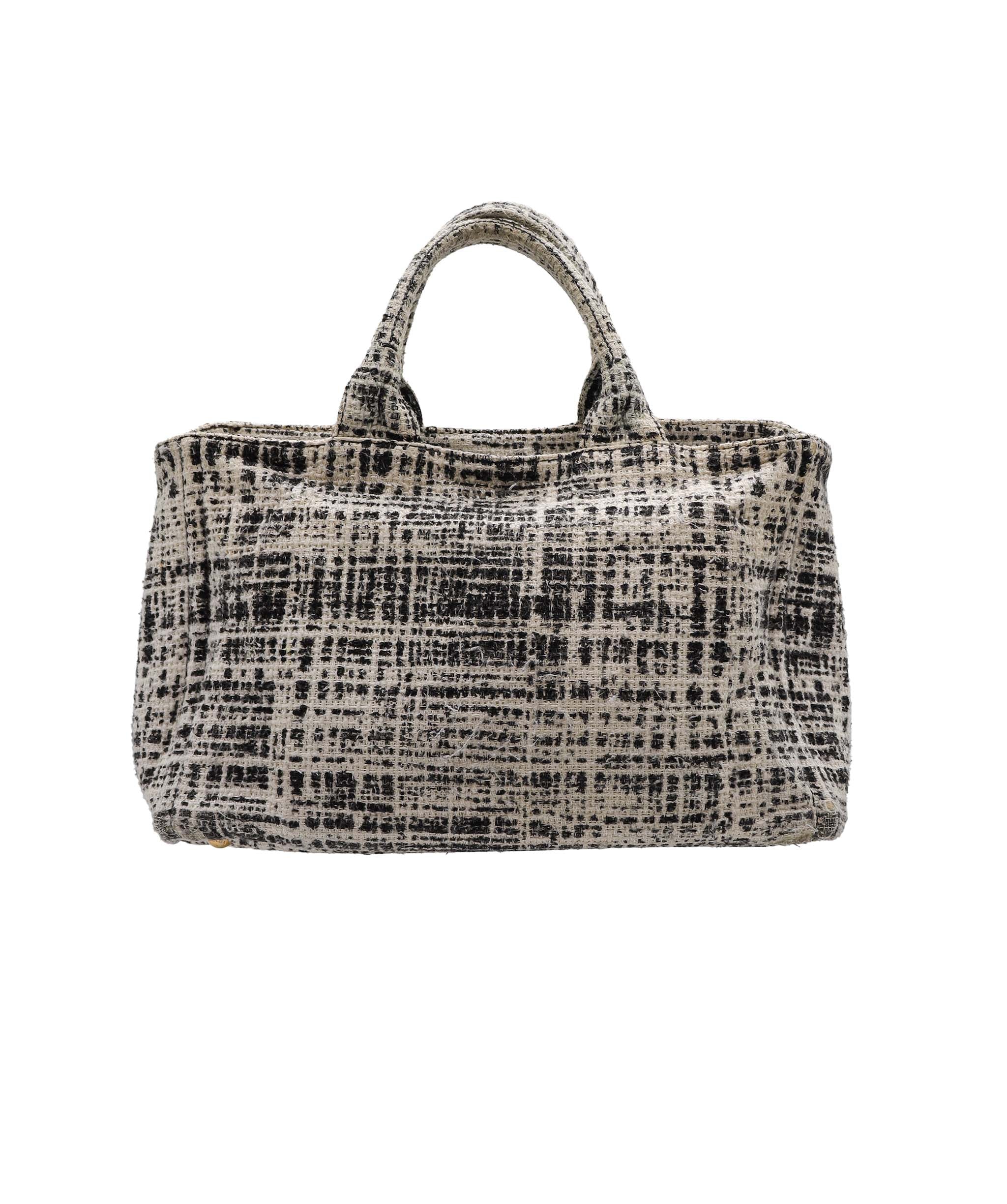 Prada Tweed Tote Bag - DXBS1965