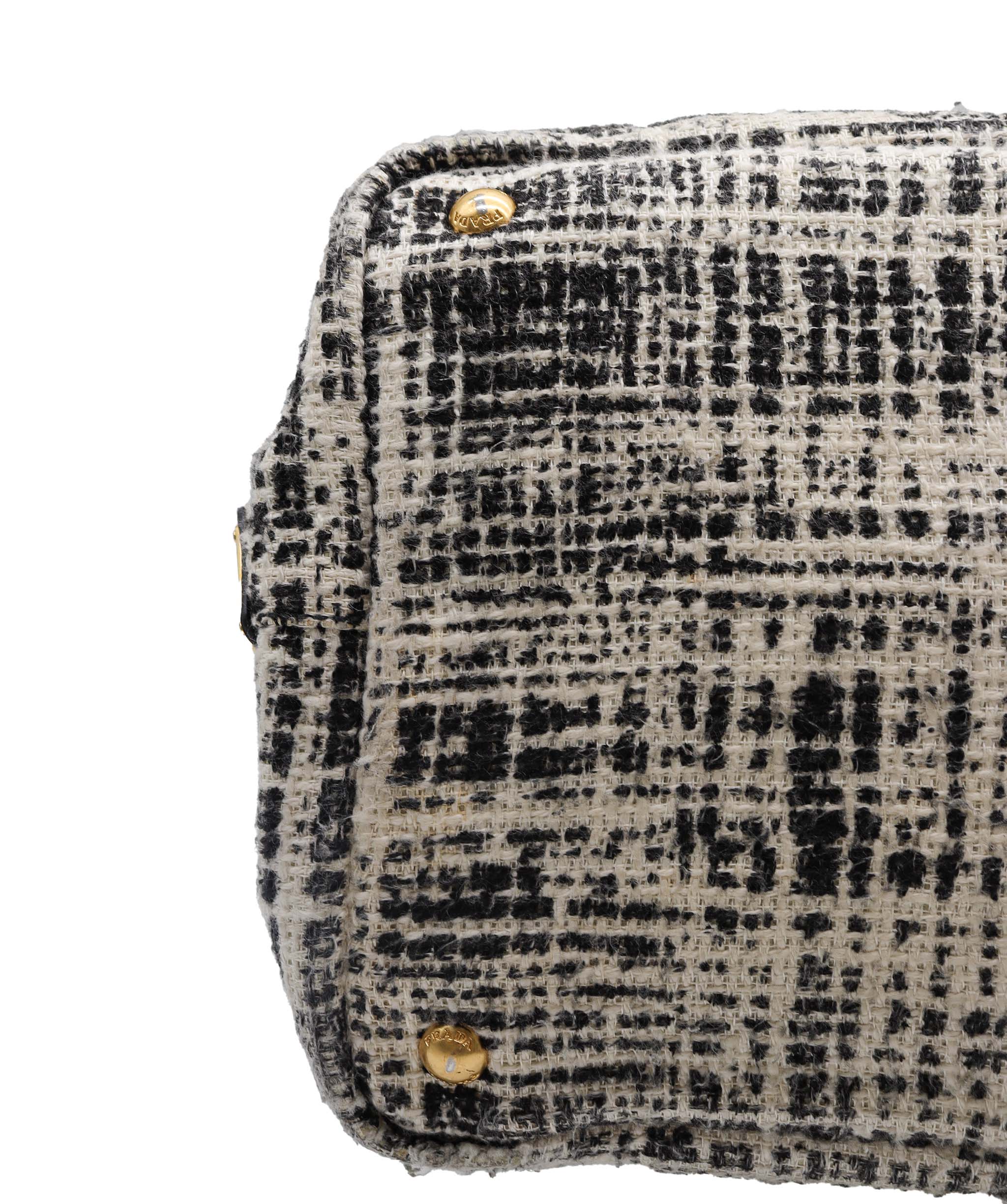 Prada Tweed Tote Bag - DXBS1965