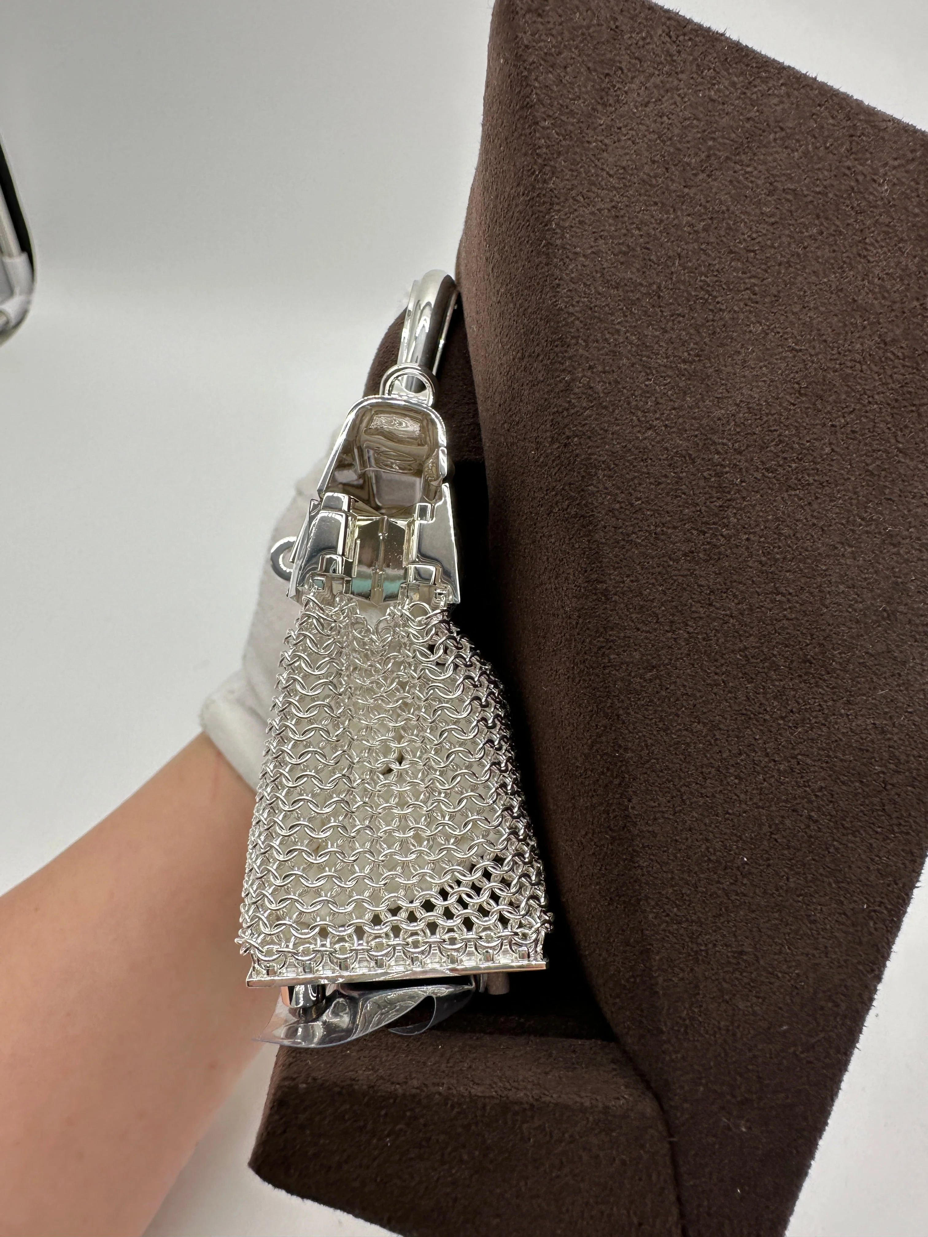 Hermès Kelly Bijou Argent, Sterling Silver