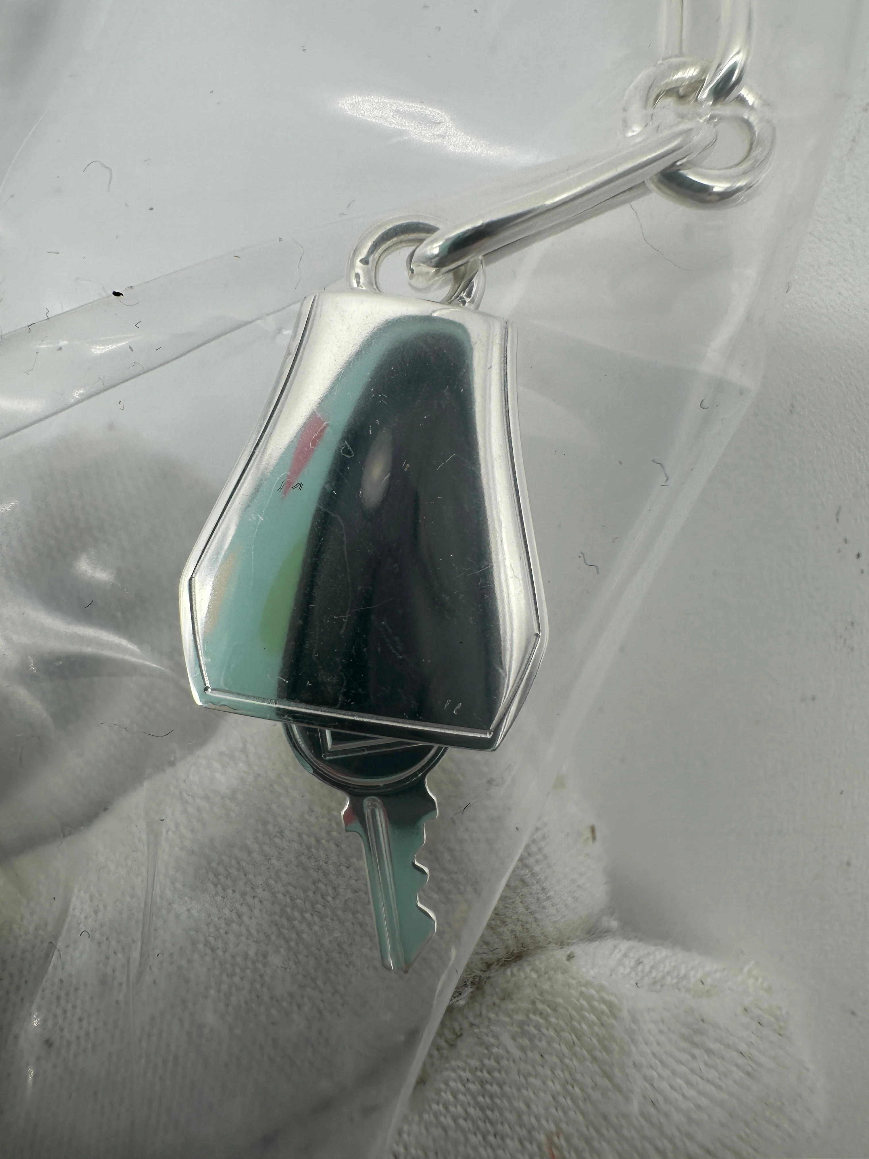 Hermès Kelly Bijou Argent, Sterling Silver