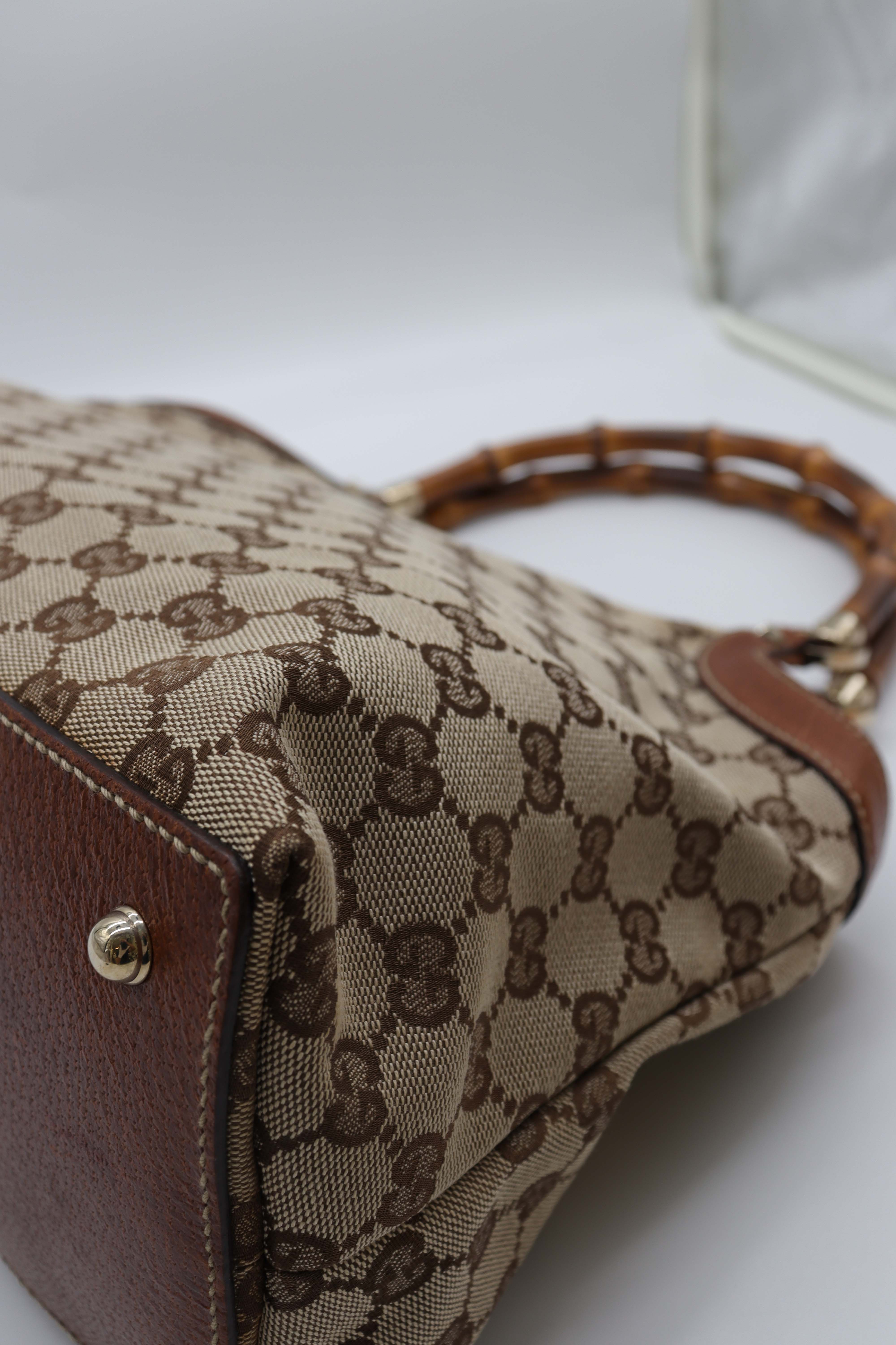 Gucci GG Bamboo Handle Bag - DXBS1939