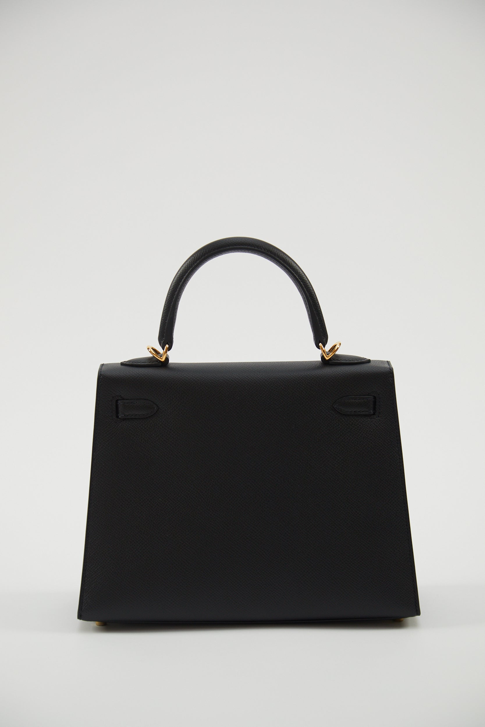 HERMÈS KELLY 25CM BLACK Epsom Leather with Gold Hardware