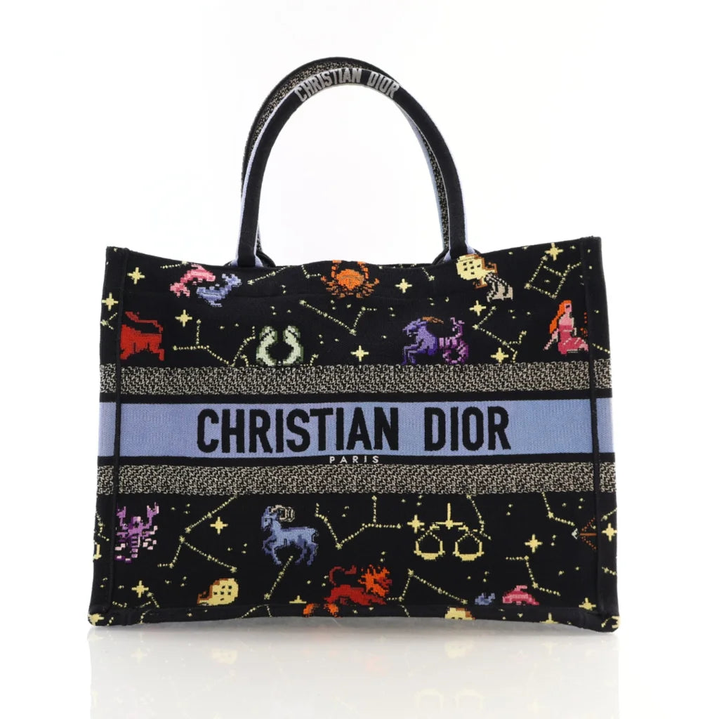 Dior Medium Zodiac Pixel Book Tote L-C3AB70