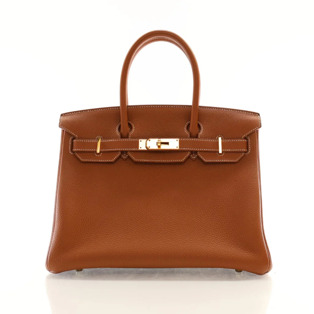 Hermes Gold Clemence Birkin 30 L-XAKOPY