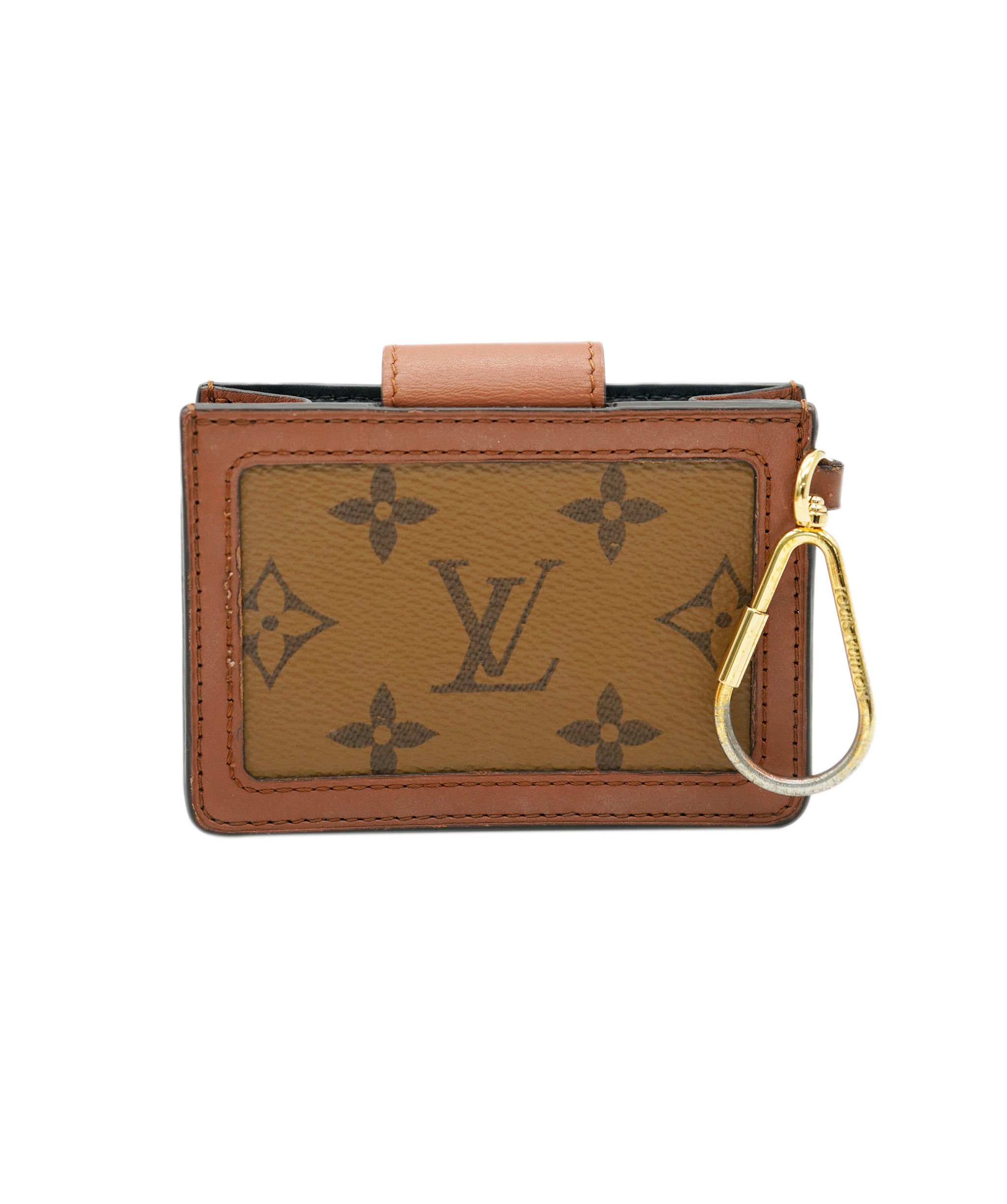 LOUIS VUITTON Monogram Reverse Dauphine Multi Cult Card Case M68751 Auth 69194A DBXS1742