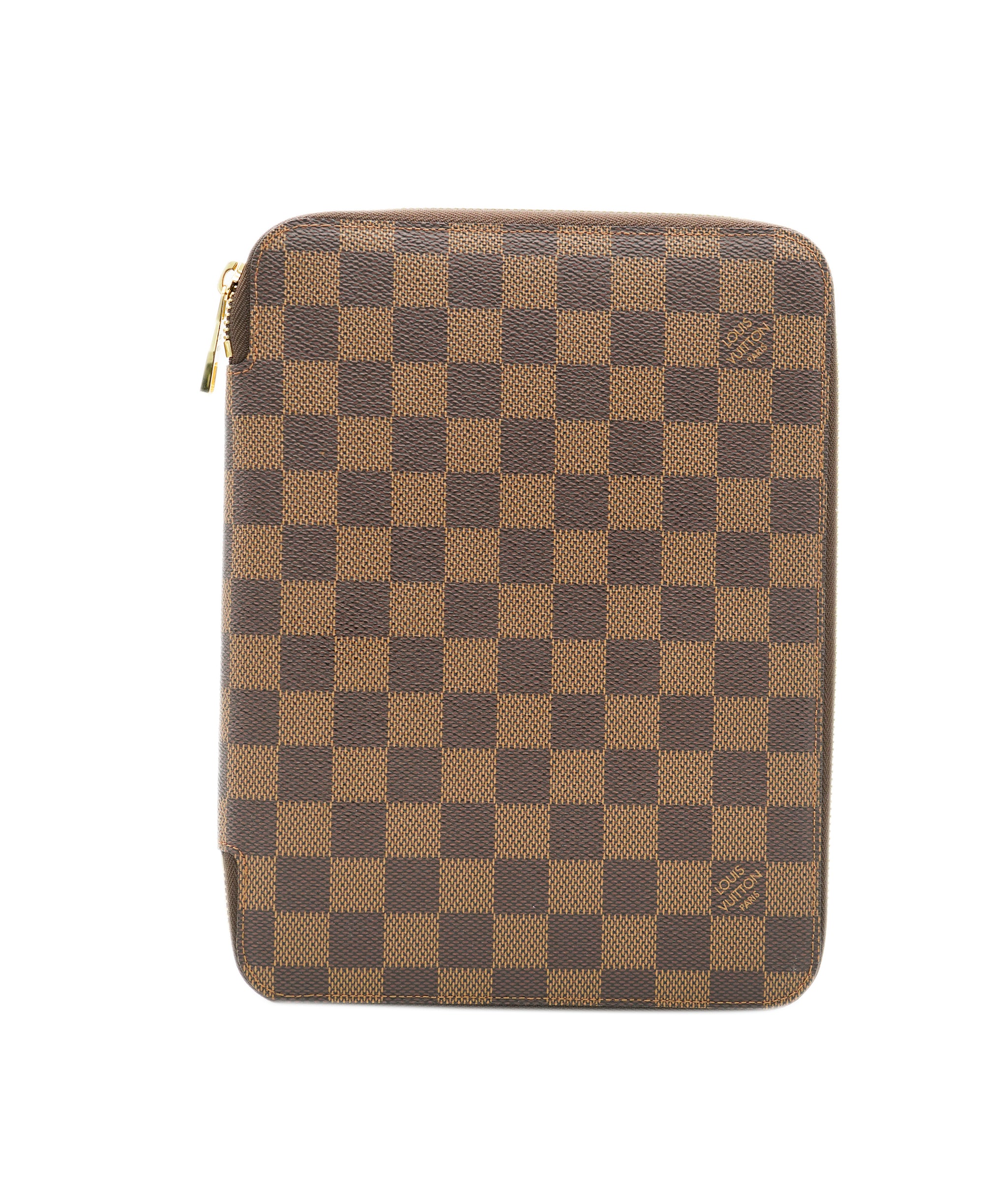 LOUIS VUITTON Damier Ebene Document Holder Clutch Bag LV Auth 91137A DBXS1756