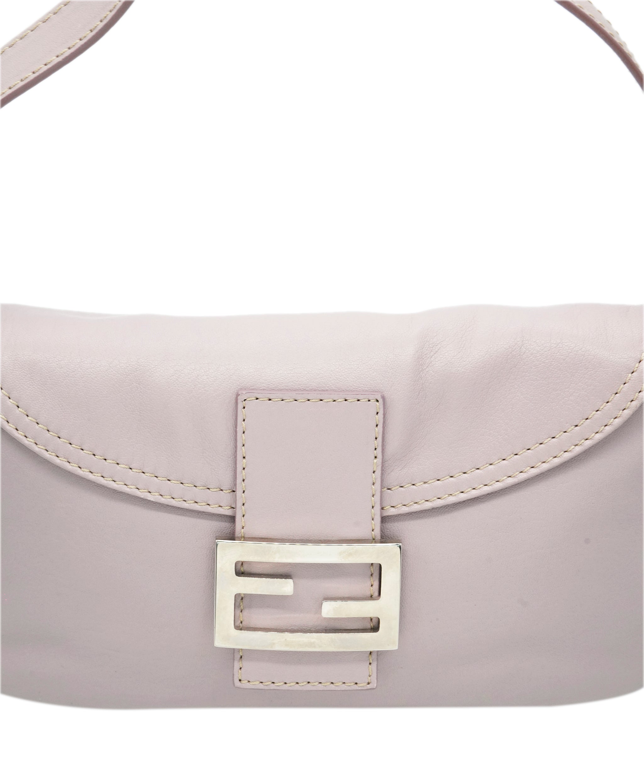 Fendi Lilac Leather Baguette with SHW - yk12859A DBXS1761