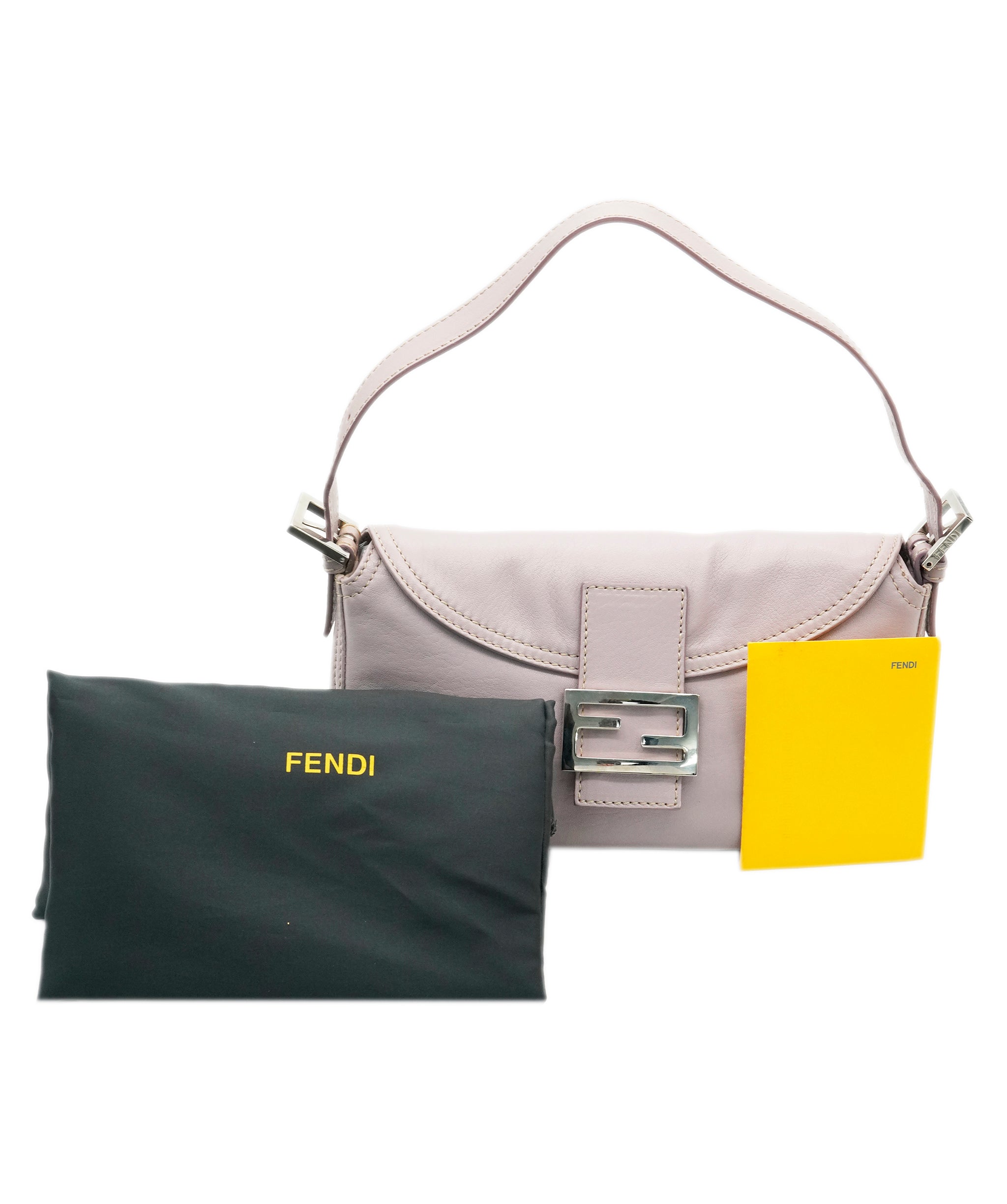 Fendi Lilac Leather Baguette with SHW - yk12859A DBXS1761